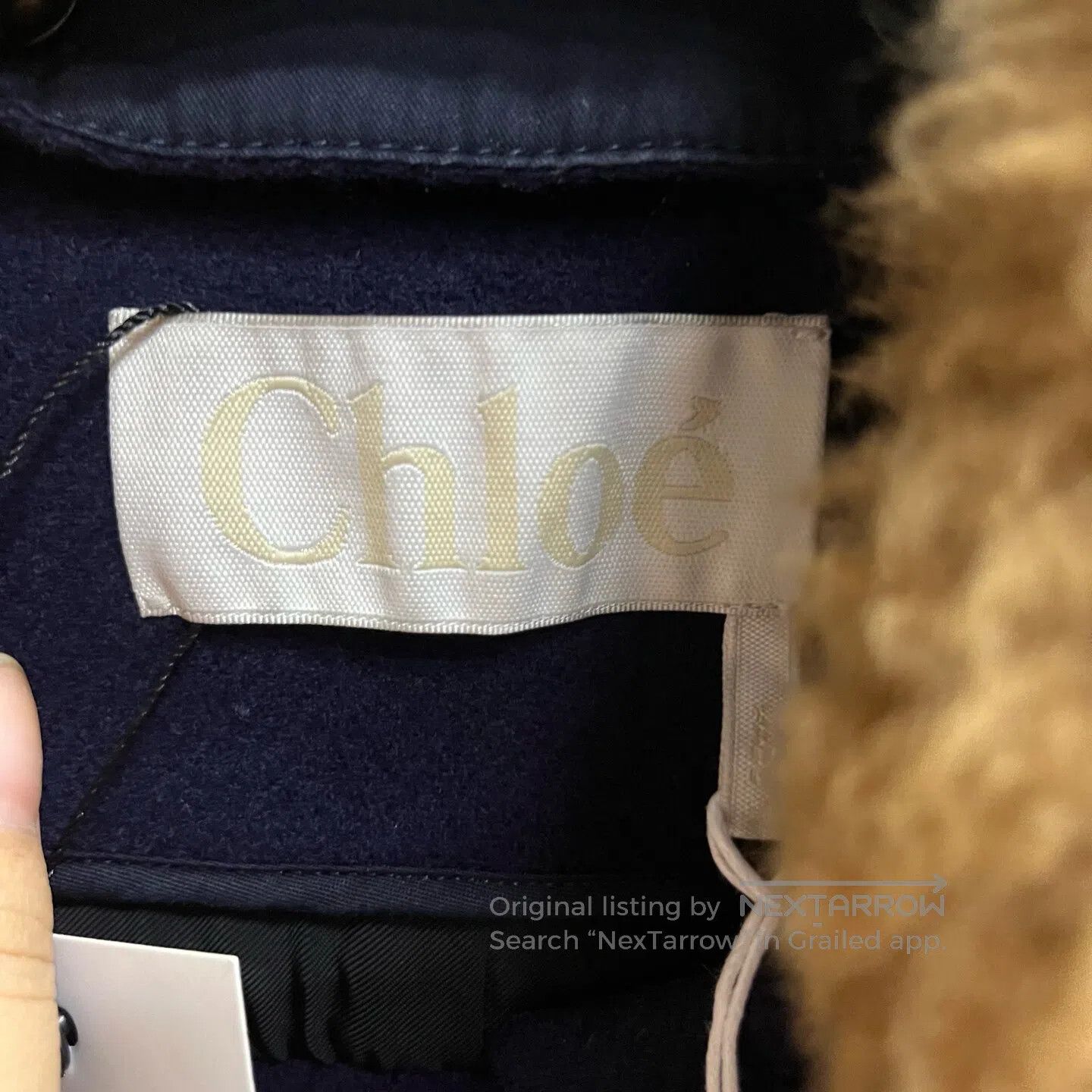 Chloe Chloe Wool puffer collar zipper jacket coat| Size S / US 4 / IT 40 - 3 Thumbnail