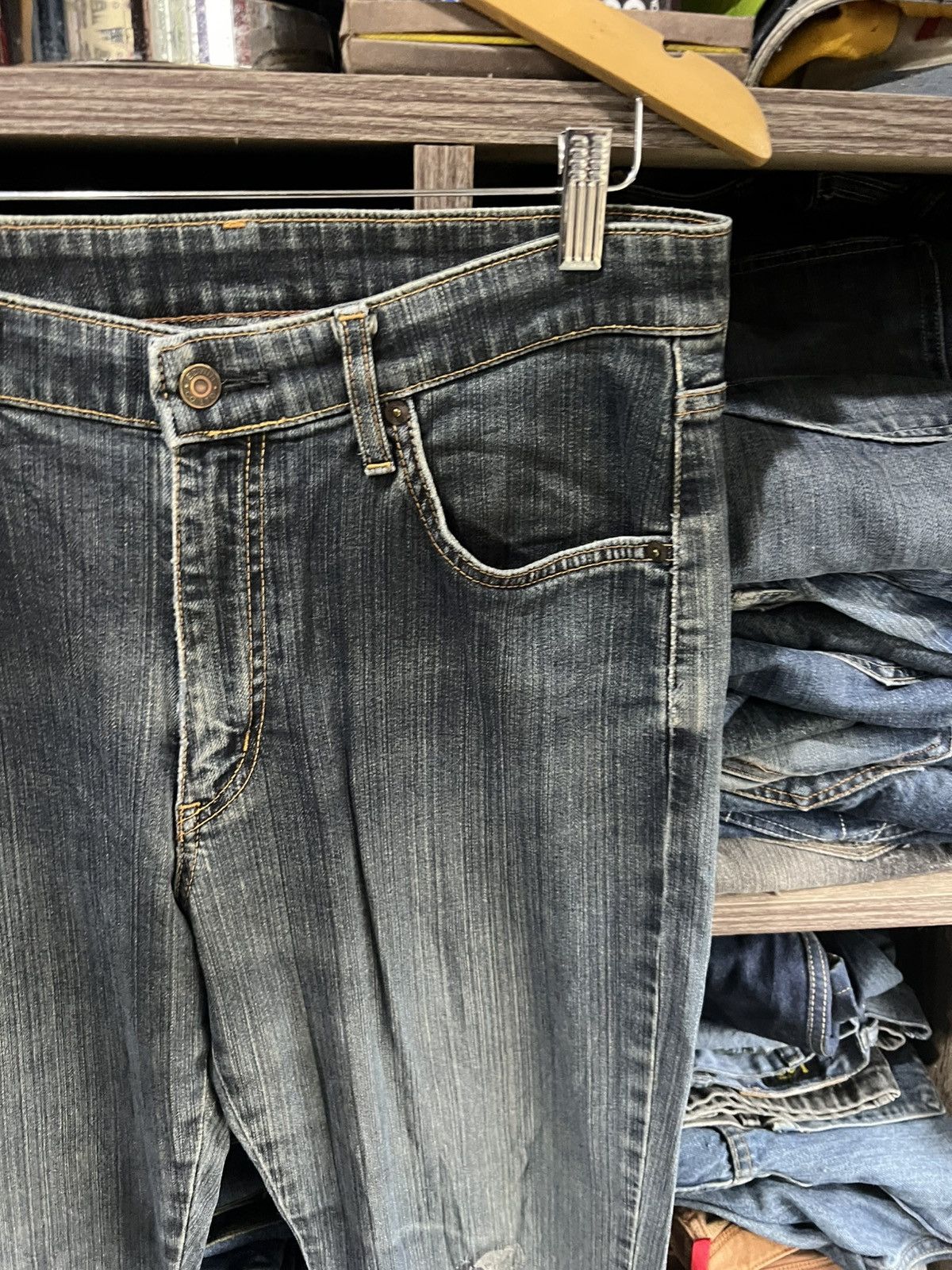 Edwin 🔥Vintage Edwin S403 Distressed Denim Size US 32 / EU 48 - 9 Thumbnail