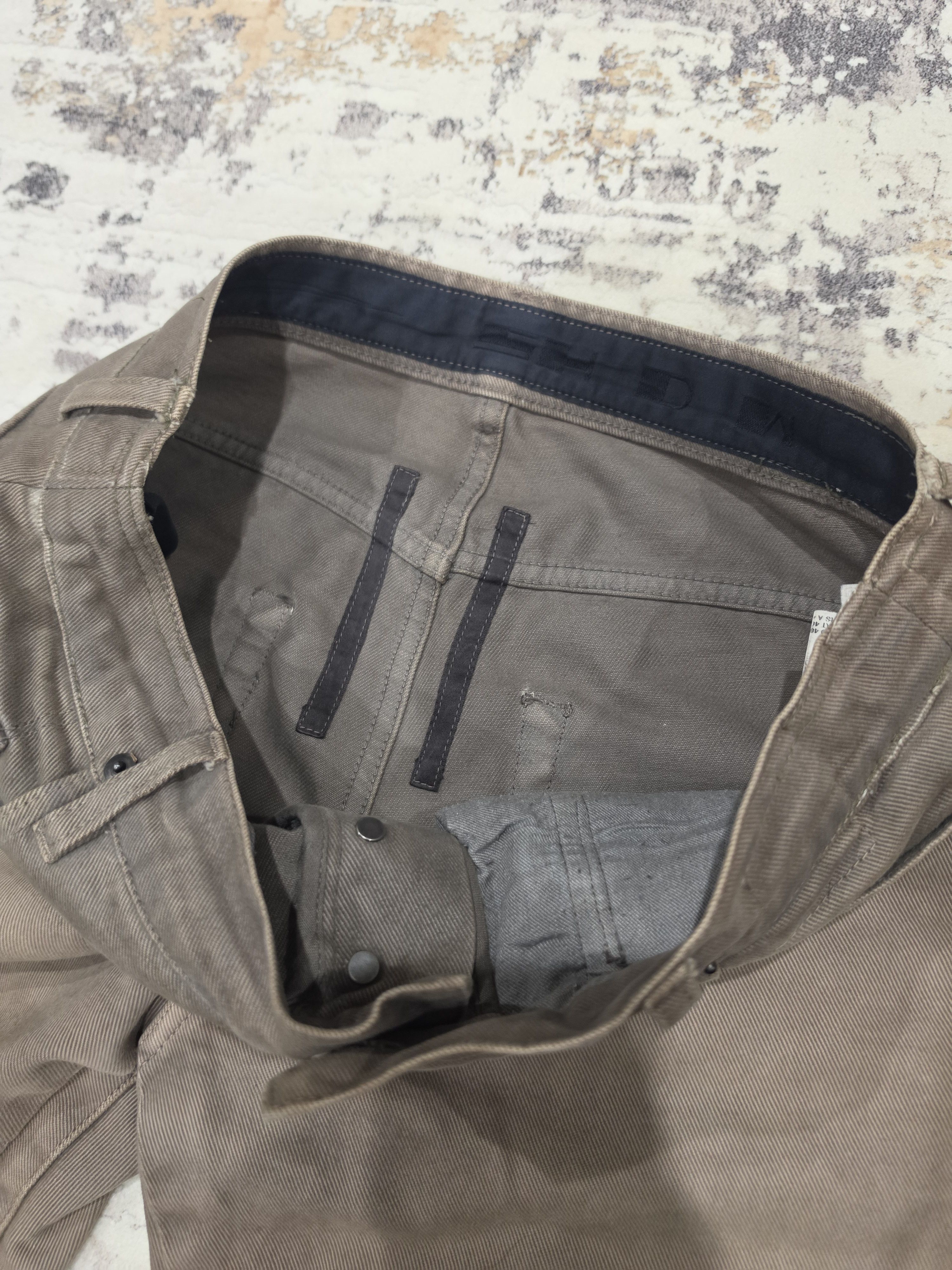 Rick Owens Extremely Rare FW07 EXPLODER Dark Dust Detroit Cut Size US 30 / EU 46 - 4 Thumbnail