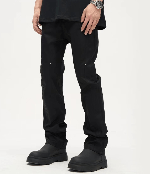 Japanese Brand × Jean Trendy high street slim straight versatile flared trousers Size US 32 / EU 48 - 1 Thumbnail