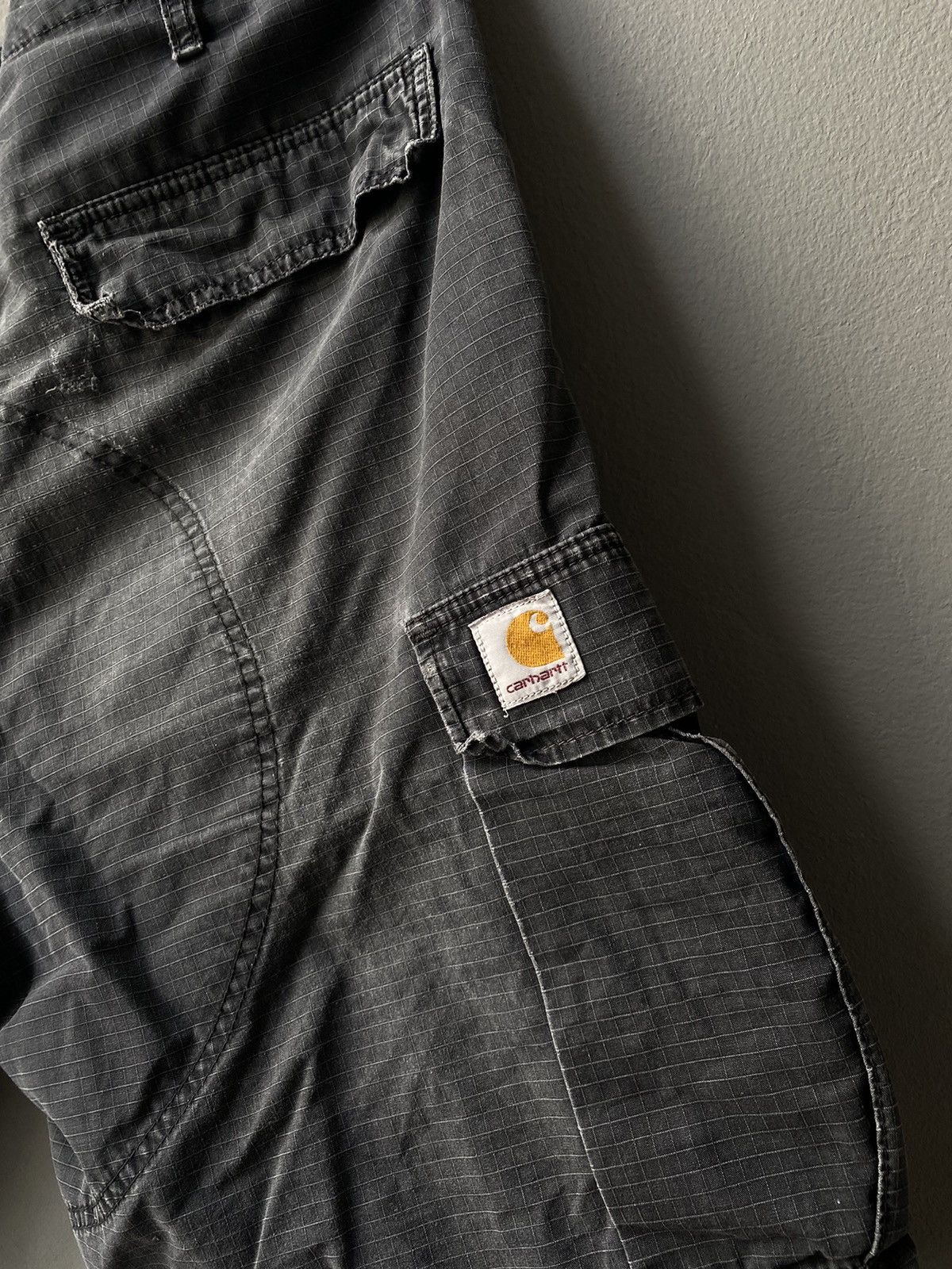 Carhartt Vintage Cargo Carhartt Shorts Very Rare Size US 31 - 3 Thumbnail