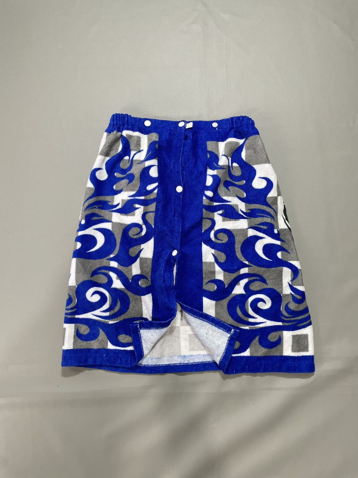 Japanese Brand × Vintage 2000s Japanese Tribal Poem Towels mini skirt Size ONE SIZE - 2 Thumbnail