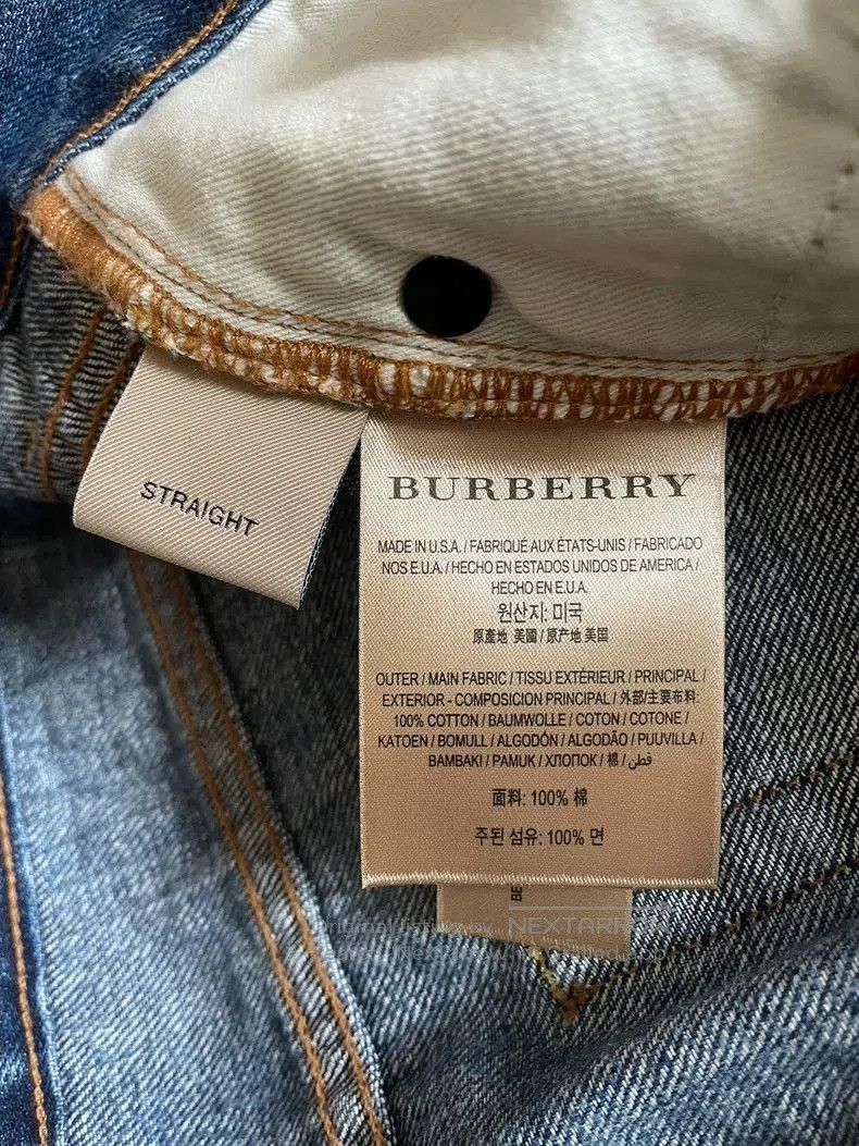 Burberry Burberry New Denim Jeans Size 30. Size US 30 / EU 46 - 6 Thumbnail