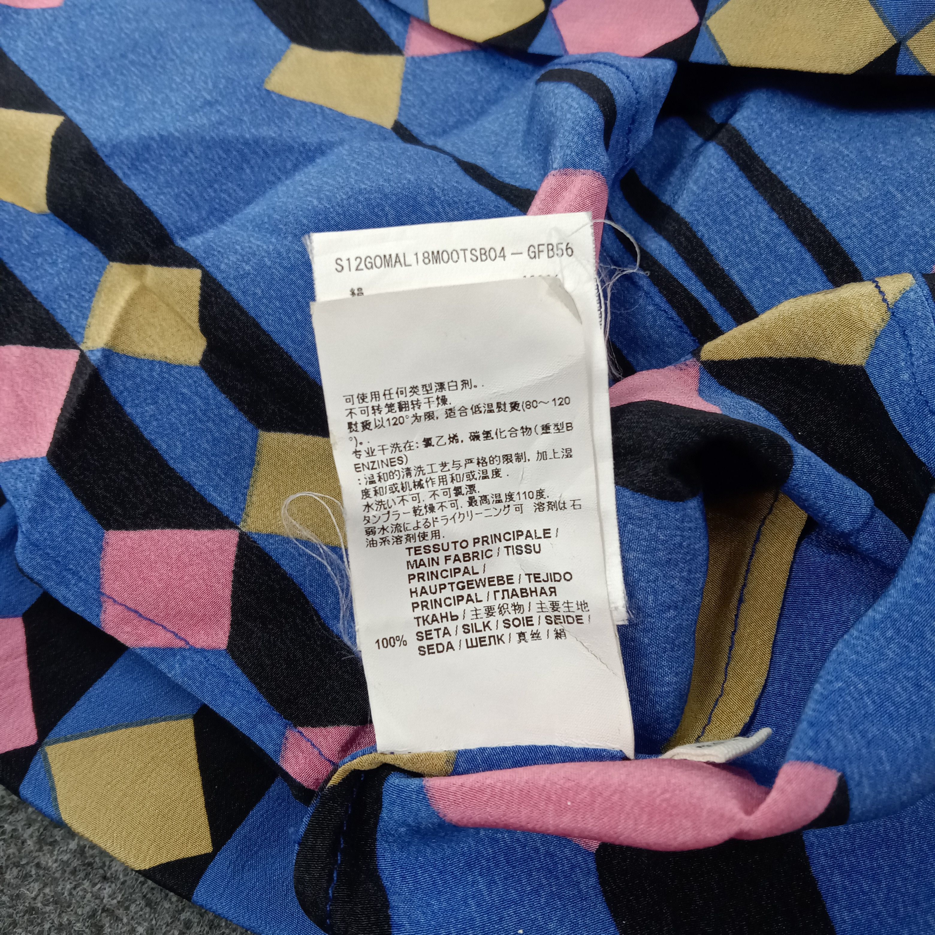 Marni Marni Printed Camisole Blouse Designer Brand C259N14 Size XXS / US 00 / IT 34 - 7 Thumbnail