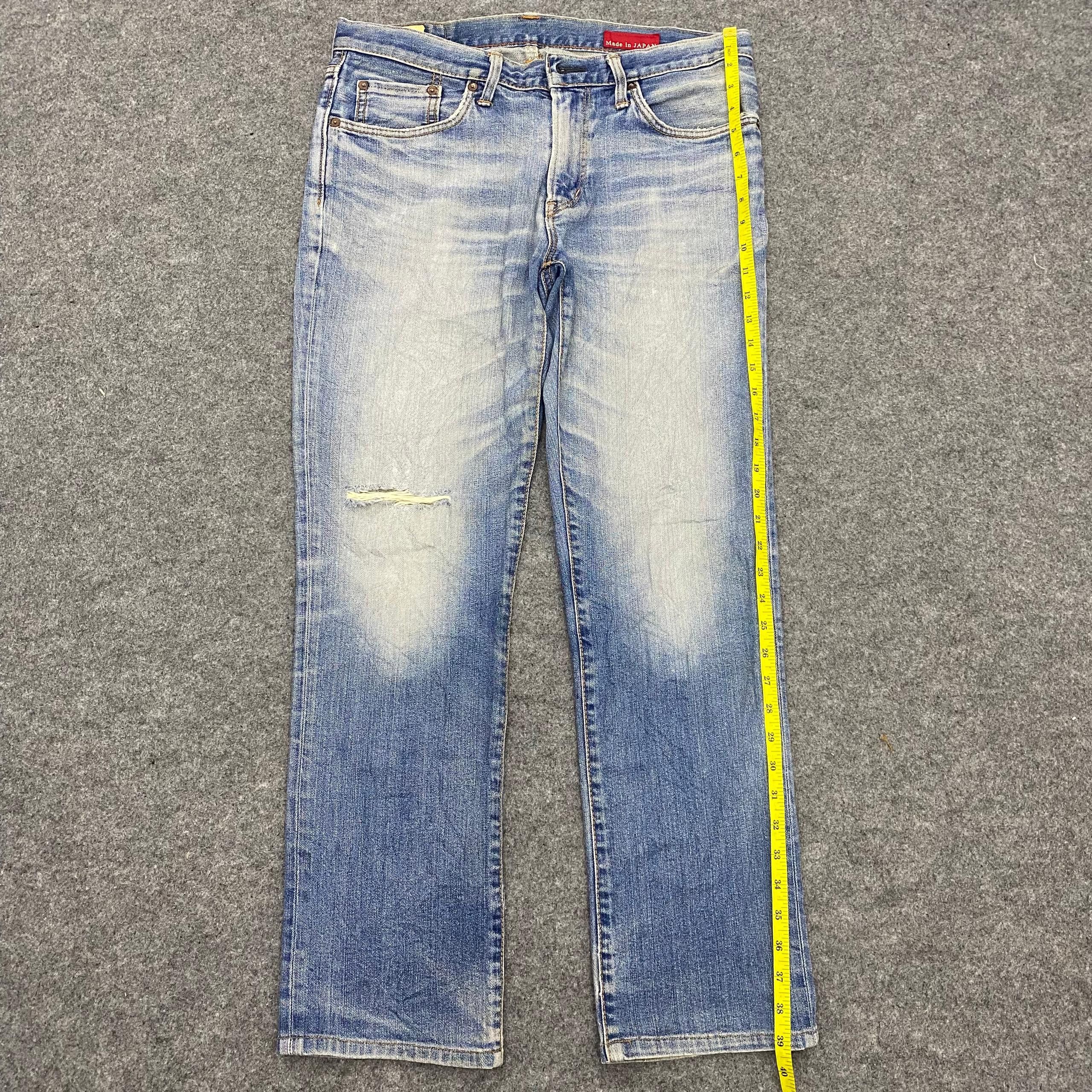 Edwin 💥Best Offer💥Vintage Edwin E503R Distressed Denim Size US 34 / EU 50 - 9 Thumbnail