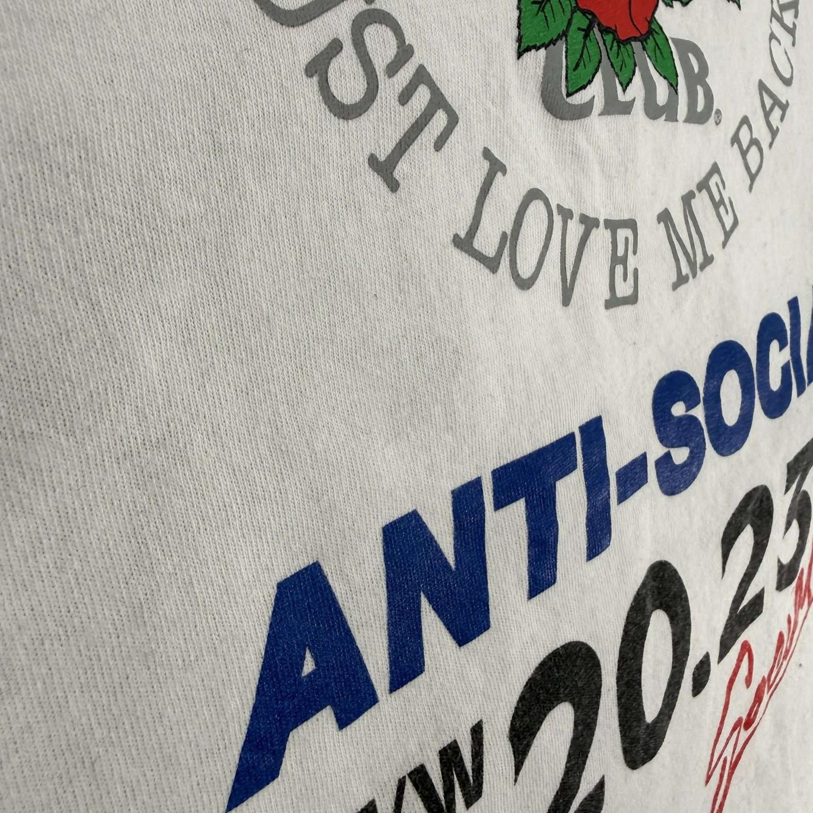 Anti Social Social Club Anti Social Social Club Why Can't You Just Love Me Back Tee Size US M / EU 48-50 / 2 - 4 Thumbnail