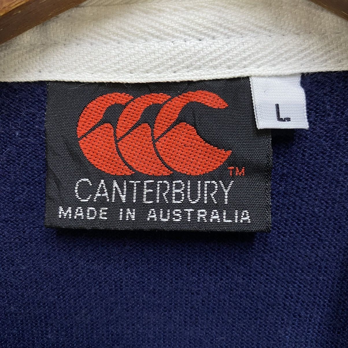 Canterbury of New Zealand Vintage Canterbury Australia Rugby Jersey Made in Australia Size US L / EU 52-54 / 3 - 11 Thumbnail