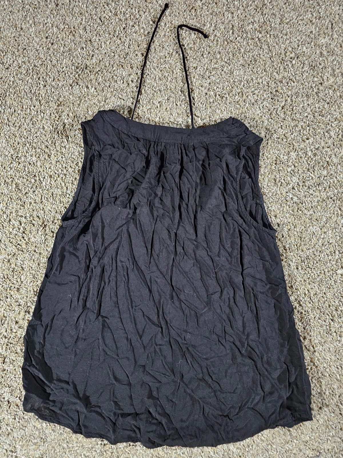 Old Navy Old Navy Womens M Black Vneck Top Size M / US 6-8 / IT 42-44 - 6 Thumbnail