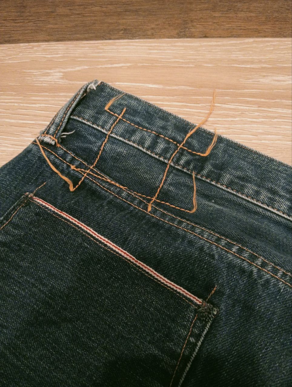 KURO JAPANESE KURO DIAMANTE SELVEDGE CROPPED JEANS Size US 33 - 10 Thumbnail