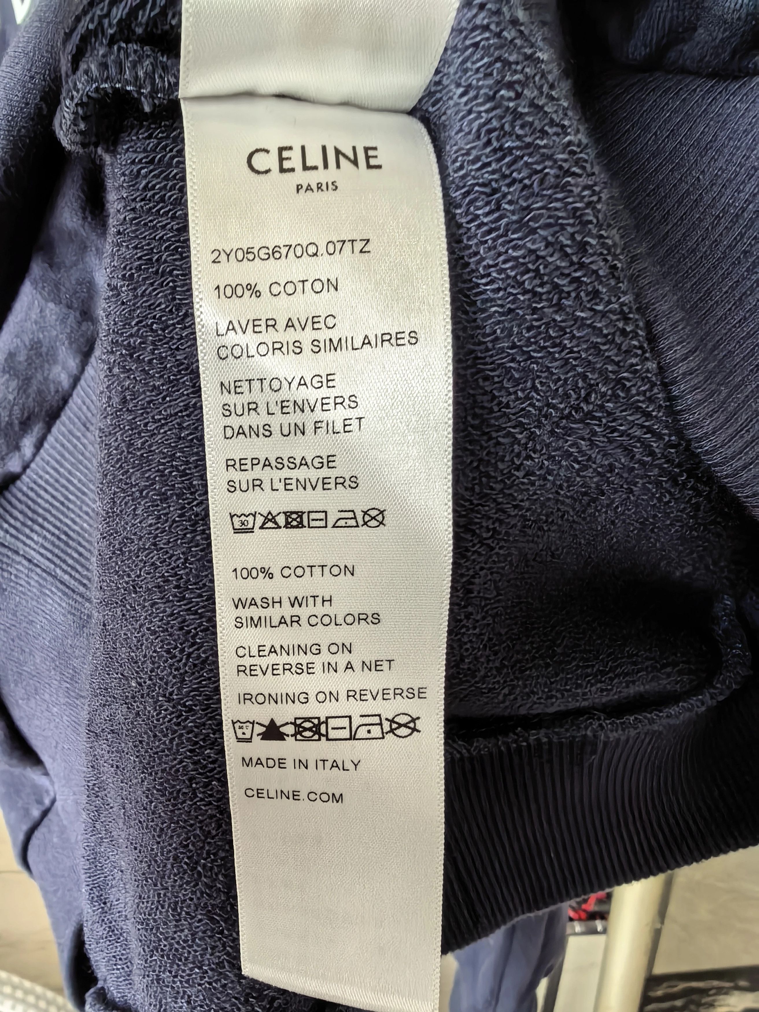 Celine Celine ss24 sweatshirt jacket new with tags Size US XL / EU 56 / 4 - 8 Thumbnail