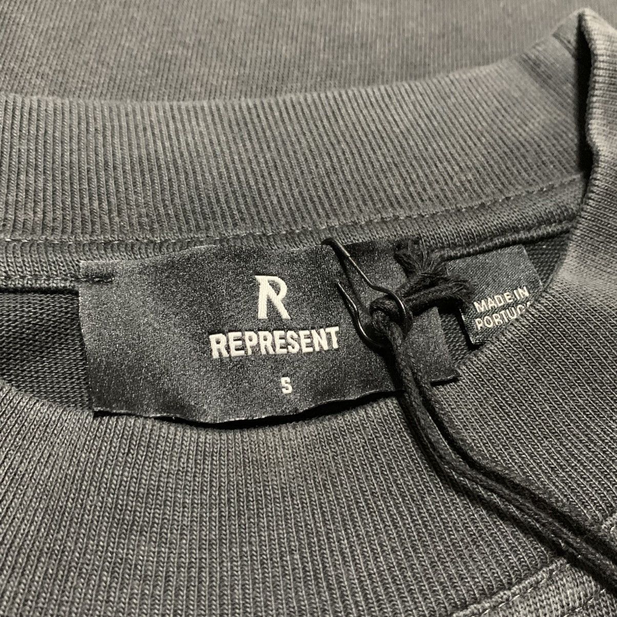 Represent Clo. Represent Small Destructive Appetite Grey Tee Crocodile Size US S / EU 44-46 / 1 - 5 Thumbnail