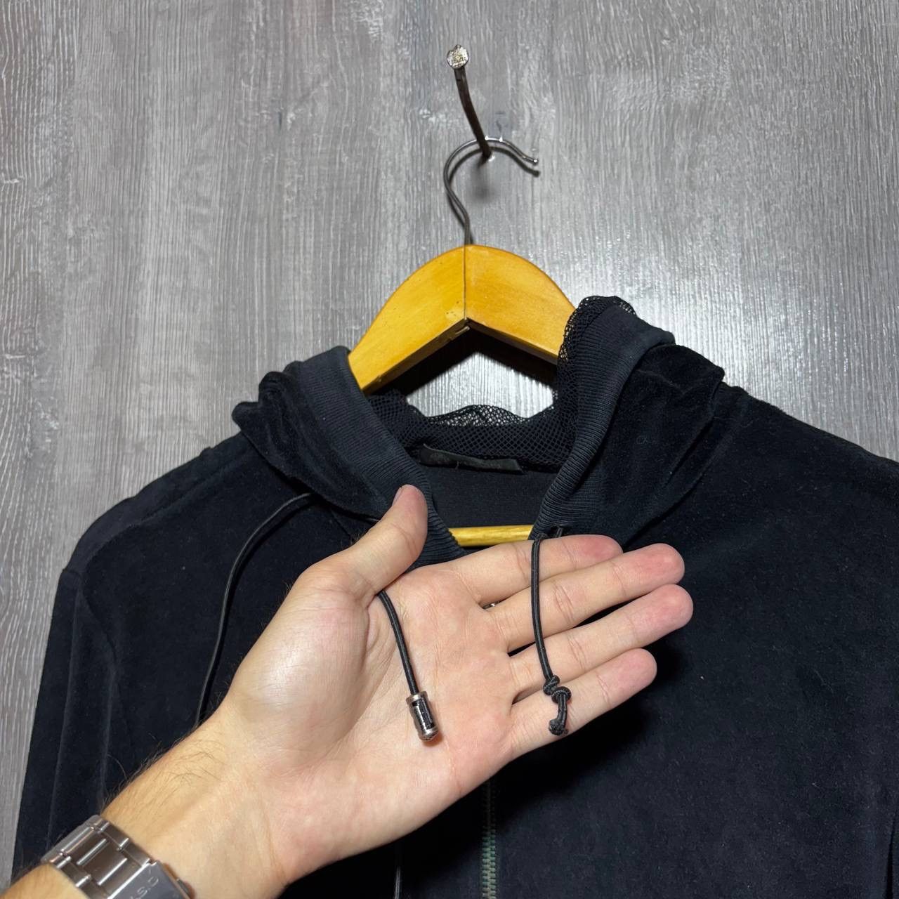 Versace Versace Velour Medusa Hoodie Sweatshirt XS Unisex Size US XS / EU 42 / 0 - 7 Thumbnail