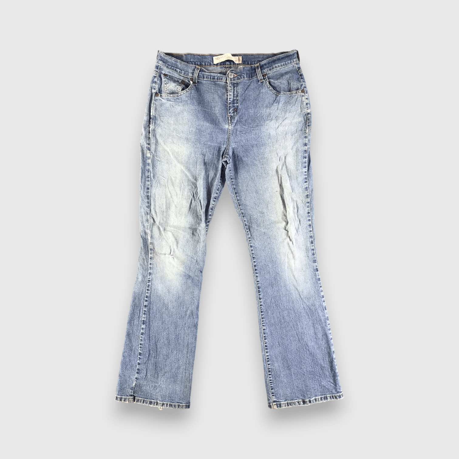Levi's Vintage Blue Wash Levis 515 Jeans-J3090 Size US 35 - 1 Thumbnail