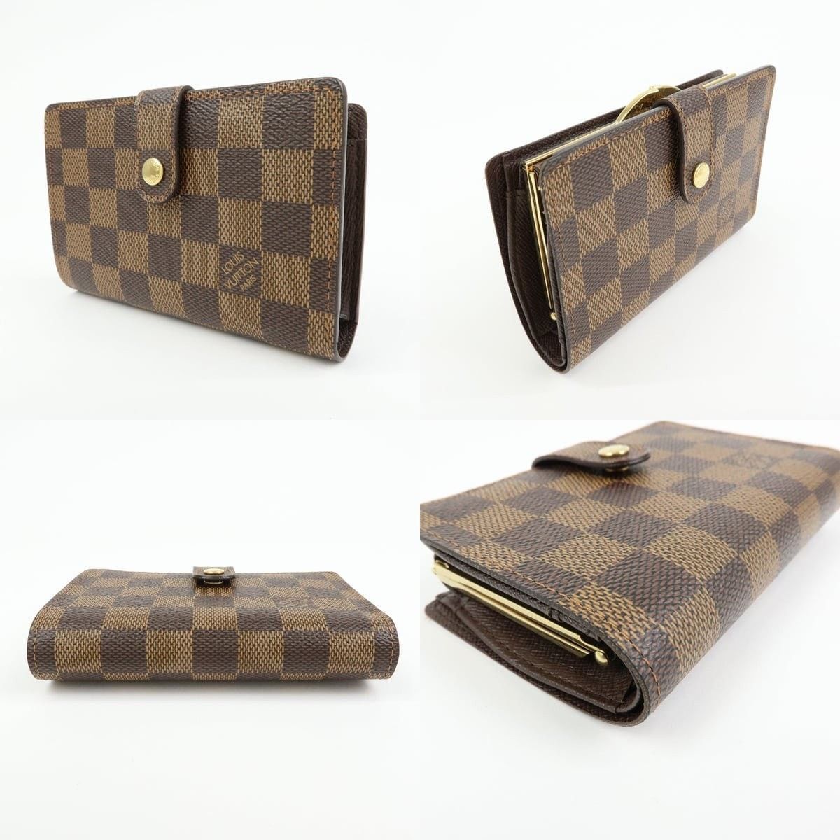 Louis Vuitton Louis Vuitton Ebene Porte Monnaie Billets Viennois Wallet Size ONE SIZE - 3 Thumbnail