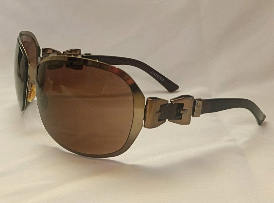 Gucci Gucci 2813/S Buckle Logo Oval Sunglasses Size ONE SIZE - 7 Thumbnail