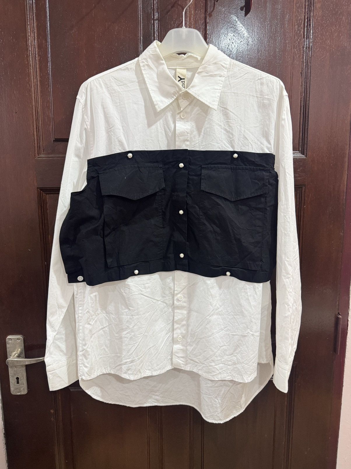 Ground Y Ground Y Button Up Shirt Pocket On Off Size US L / EU 52-54 / 3 - 2 Thumbnail