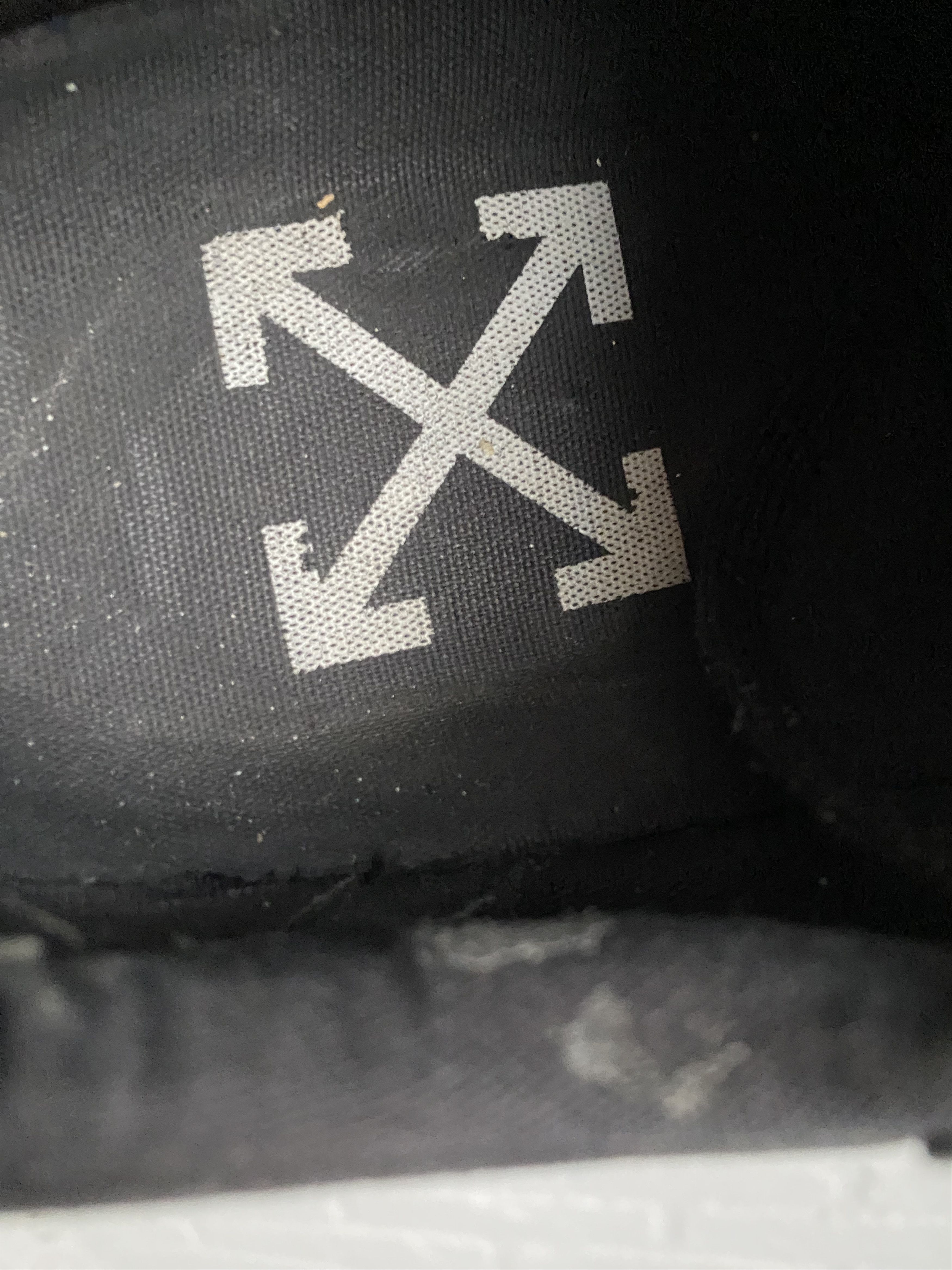 Off-White Off White suede leather black vulcanized sneakers Size US 10 / EU 43 - 9 Thumbnail