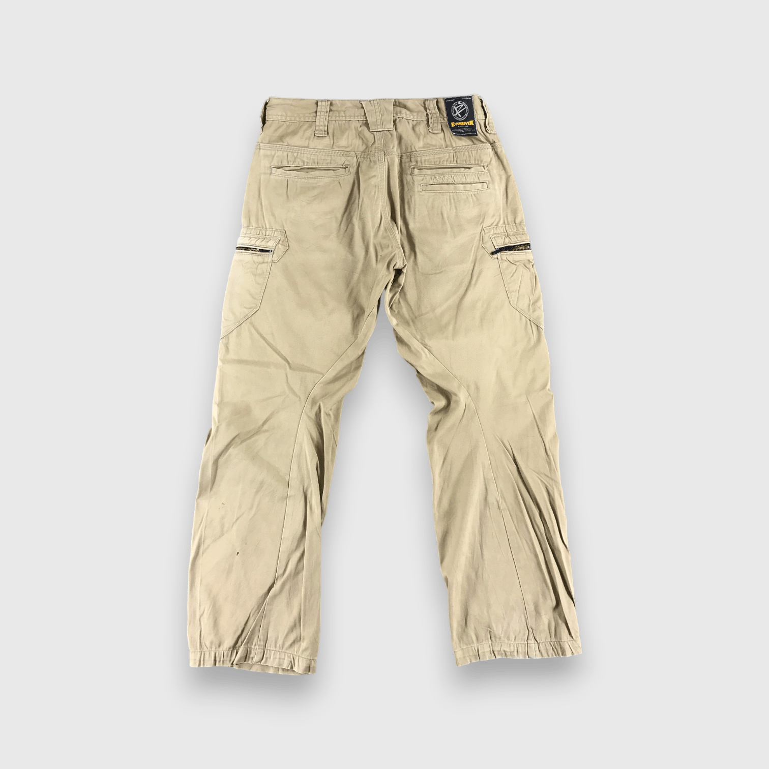 Japanese Brand Evenriver Work Wear Multi Pocket Cargo Pant-J164 Size US 31 - 2 Thumbnail