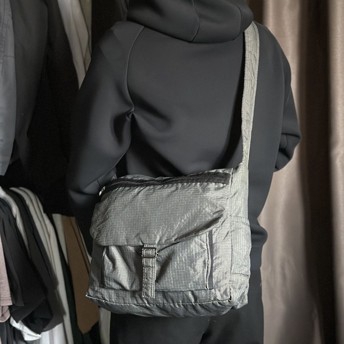 Yohji Yamamoto DOUX YSACCS BY YOHJI YAMAMOTO NYLON CROSSBODY BAG Size ONE SIZE - 14 Thumbnail