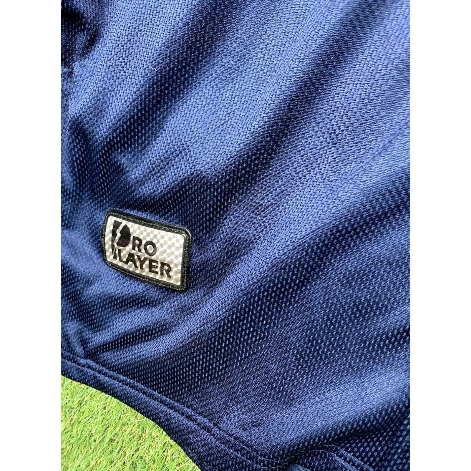 Pro Player VINTAGE Pro-player Jacket Mens Large Full Zip Embroidered Blue University Football Jayhawks KU Y2k Art Sports College Size US L / EU 52-54 / 3 - 4 Thumbnail