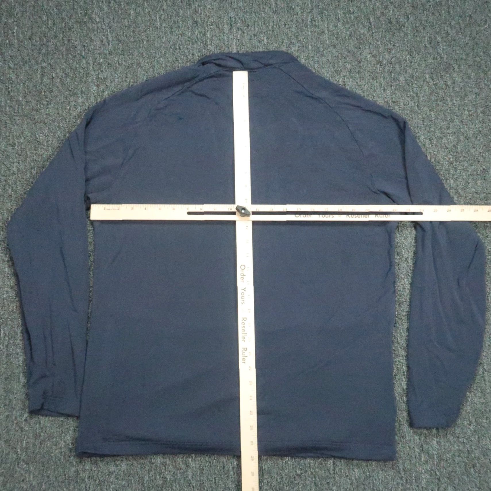 TravisMathew Travis Mathew Pullover Mens Large Blue Networking Quarter Zip Stretch Pockets Size US L / EU 52-54 / 3 - 6 Thumbnail