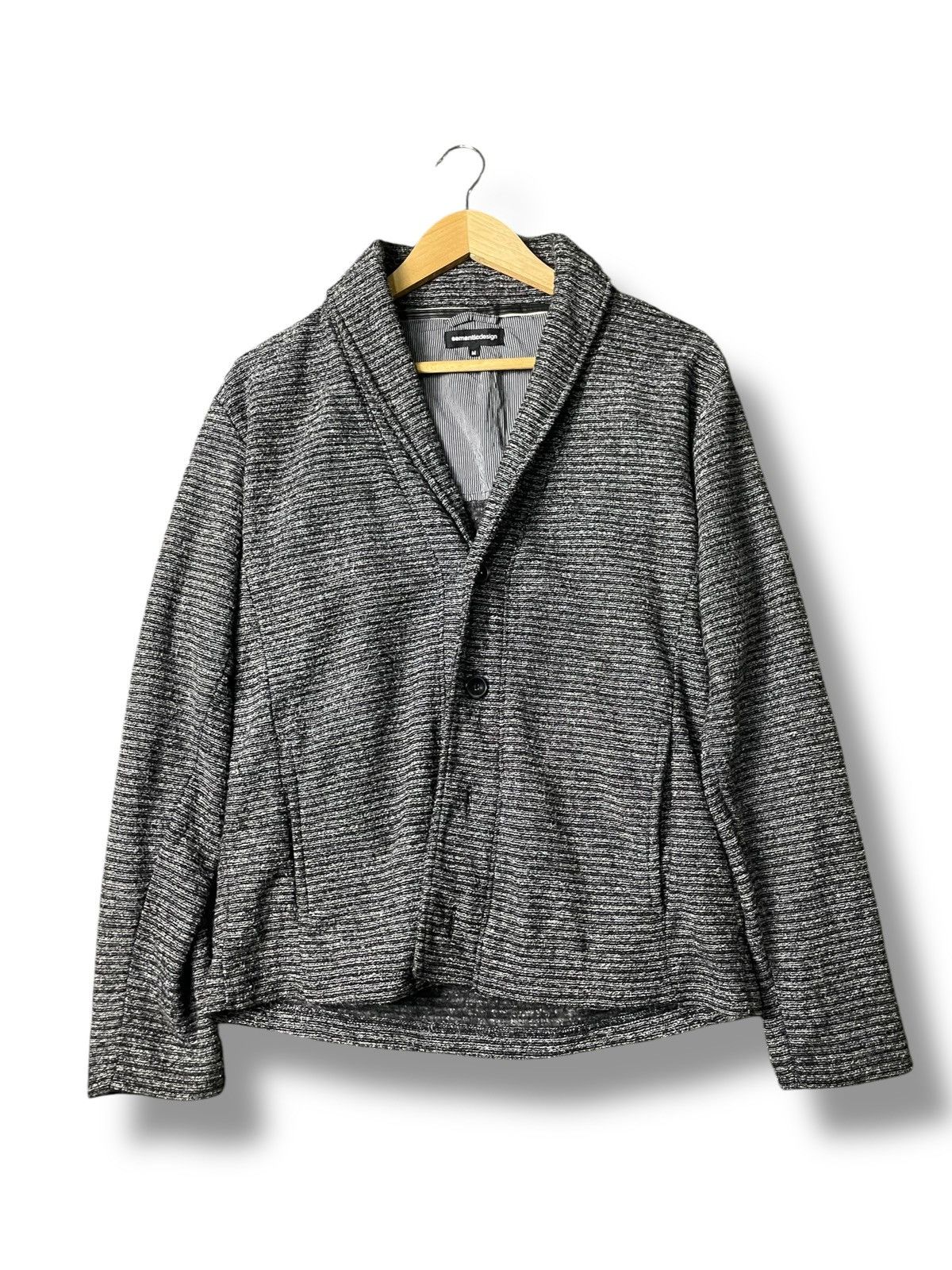 Japanese Brand × Vintage × semanticdesign SEMANTIC DESIGN Knitted Wool Coat (100) Size US M / EU 48-50 / 2 - 1 Thumbnail