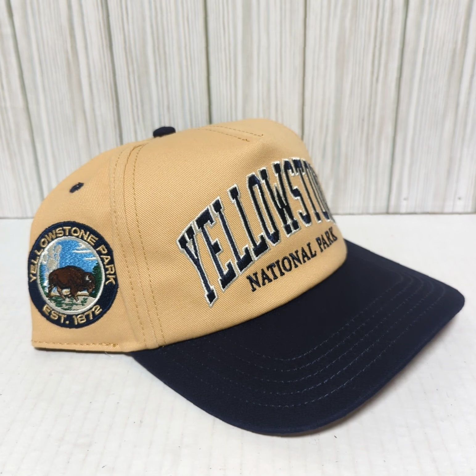 American Needle American Needle Yellowstone National Park Hat Cap Snapback Black Trucker Arch Mens Size US M / EU 48-50 / 2 - 3 Thumbnail