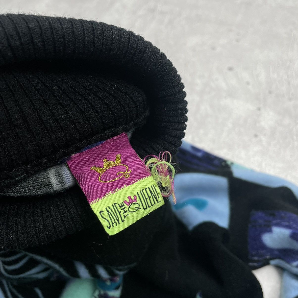 Japanese Brand × Vintage Vintage Save The Queen avatngarde sweater y2k Size L / US 10 / IT 46 - 8 Thumbnail