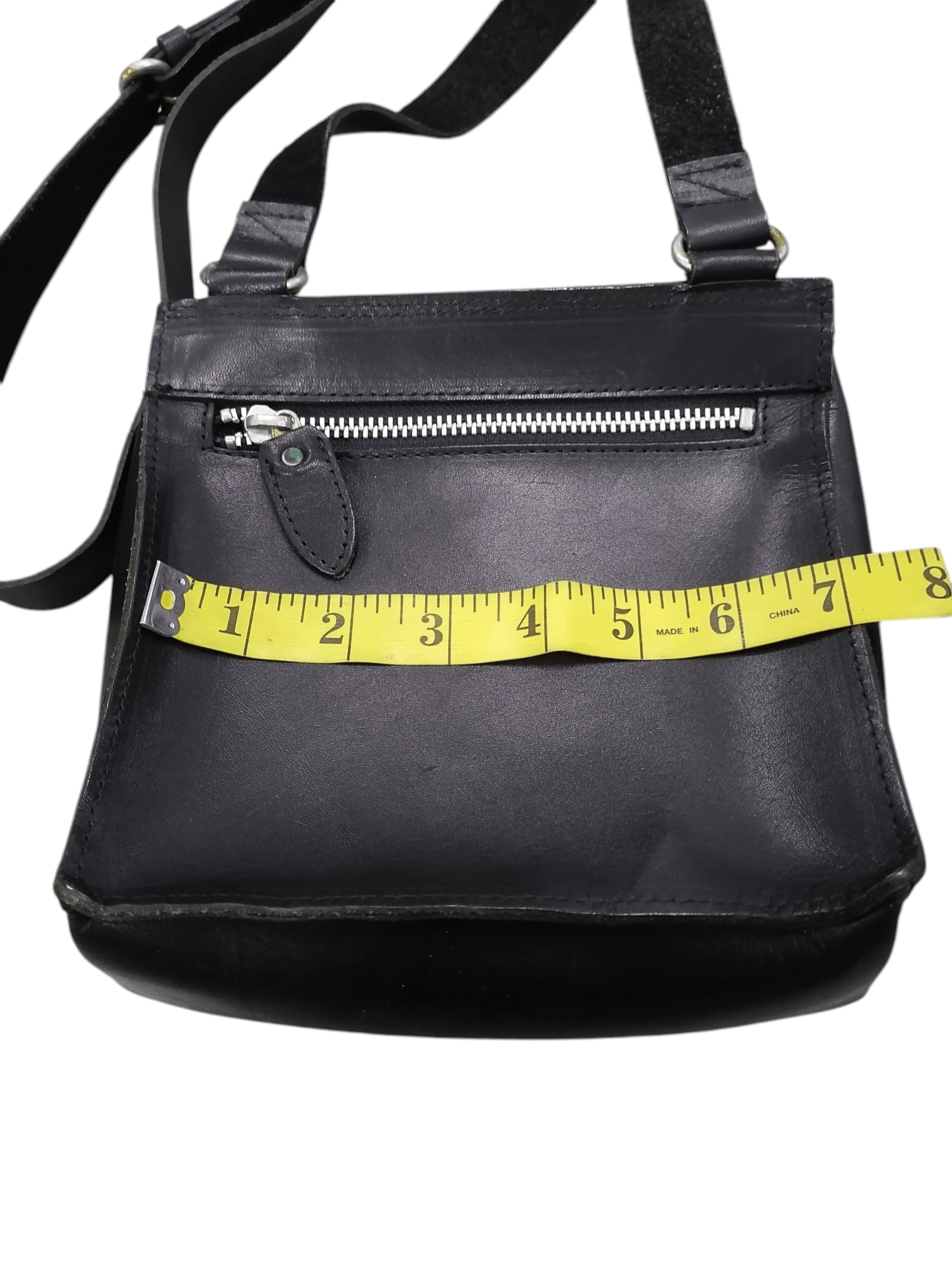 Designer × Genuine Leather × Yohji Yamamoto Y'saccs By Yohji Yamamoto Leather Sling /Crossbody Bag Size ONE SIZE - 7 Thumbnail