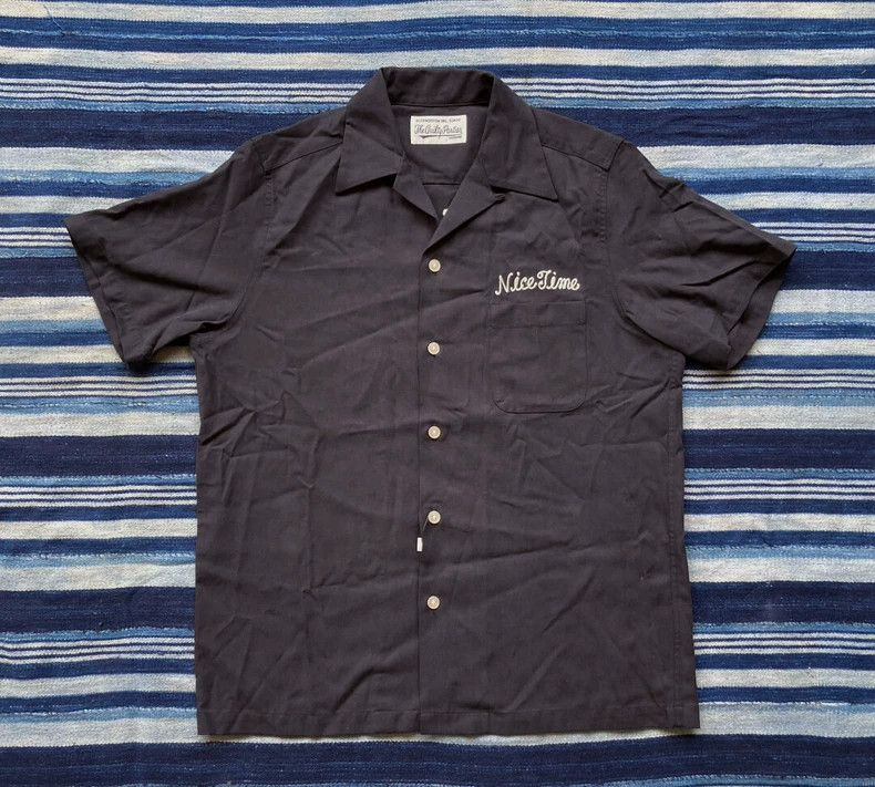 Wacko Maria WACKO MARIA Records Hawaiian Short Sleeve Shirt