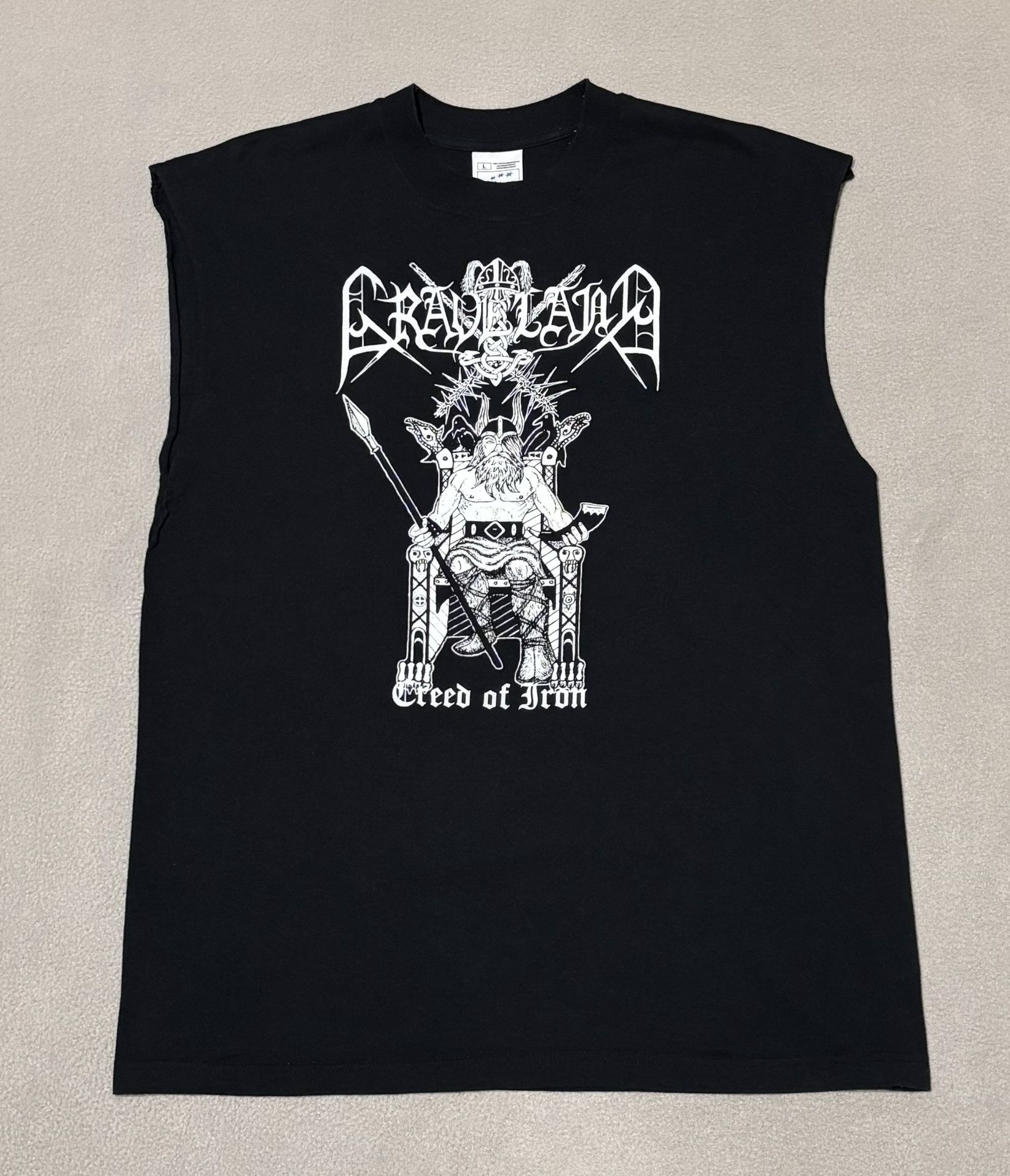 Band Tees Graveland Creed of Iron 2000 Screen Stars T-Shirt Size L Size US XL / EU 56 / 4 - 5 Thumbnail