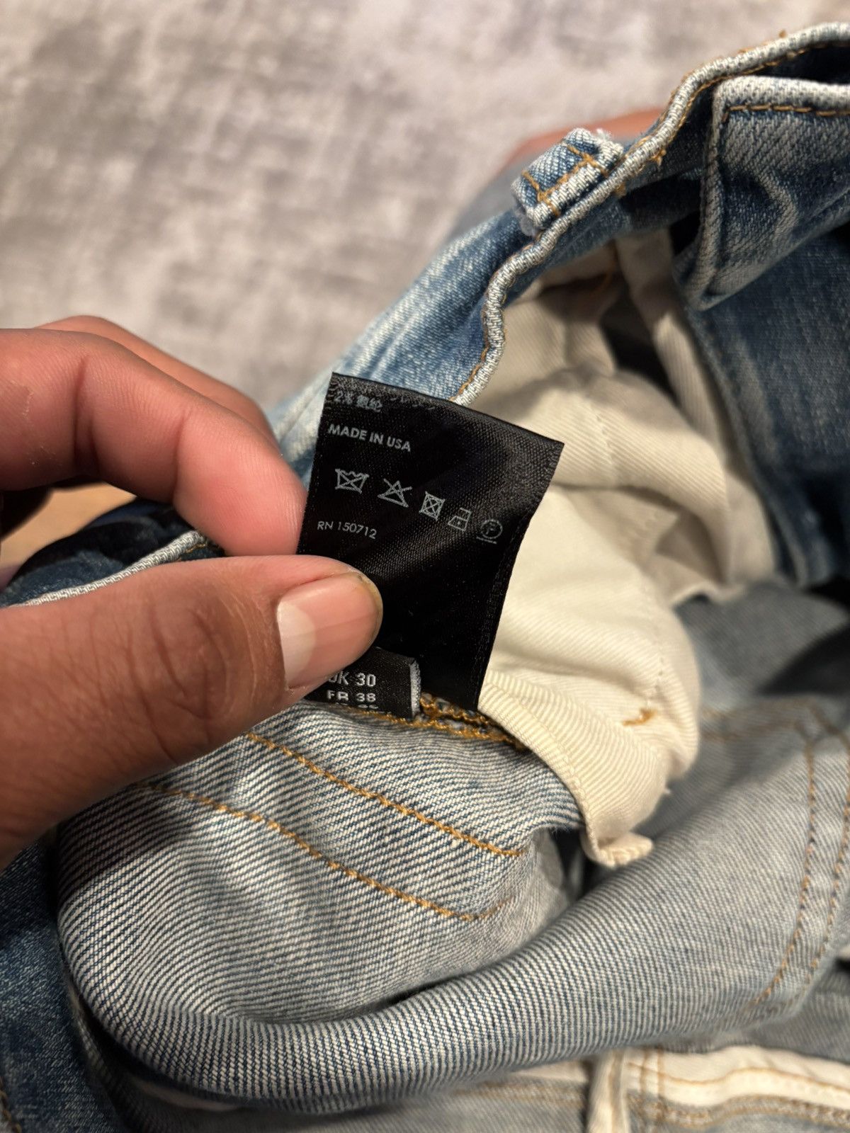 Amiri Amiri jeans Size US 30 / EU 46 - 13 Thumbnail