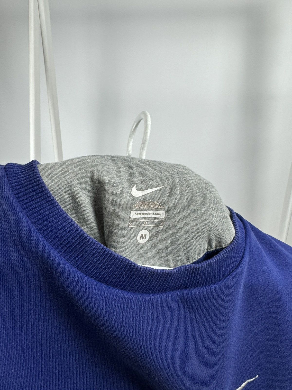 Nike Vintage Purple Nike Sweatshirt Size US M / EU 48-50 / 2 - 6 Thumbnail