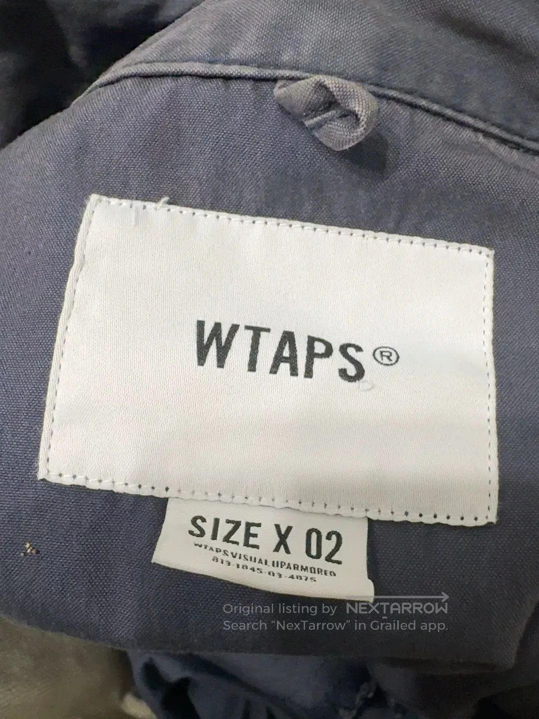 Wtaps WTAPS 19ss Washed Four. Size US S / EU 44-46 / 1 - 3 Thumbnail
