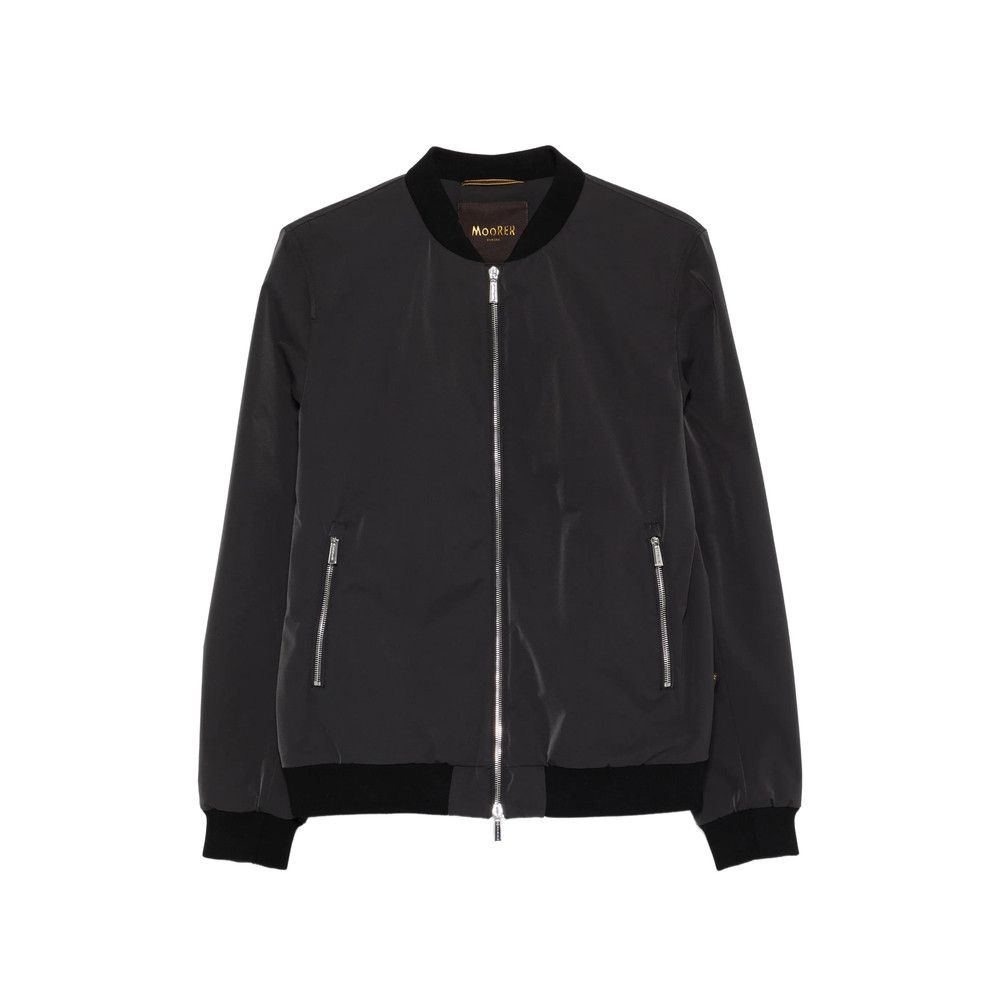 MooRER Moorer BLACK Jackets - Bomber Jackets Size US XXL / EU 58 / 5 - 1 Thumbnail