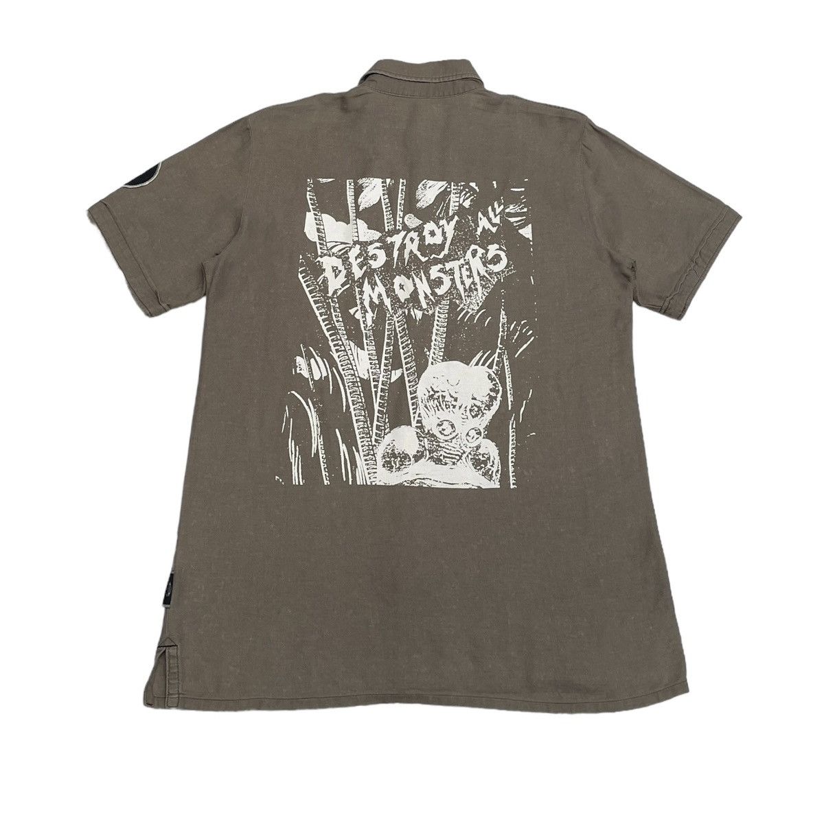 Hysteric Glamour Rare Vintage Hysteric Glamour Destroy Monster Shirt 2006s Size US M / EU 48-50 / 2 - 1 Thumbnail