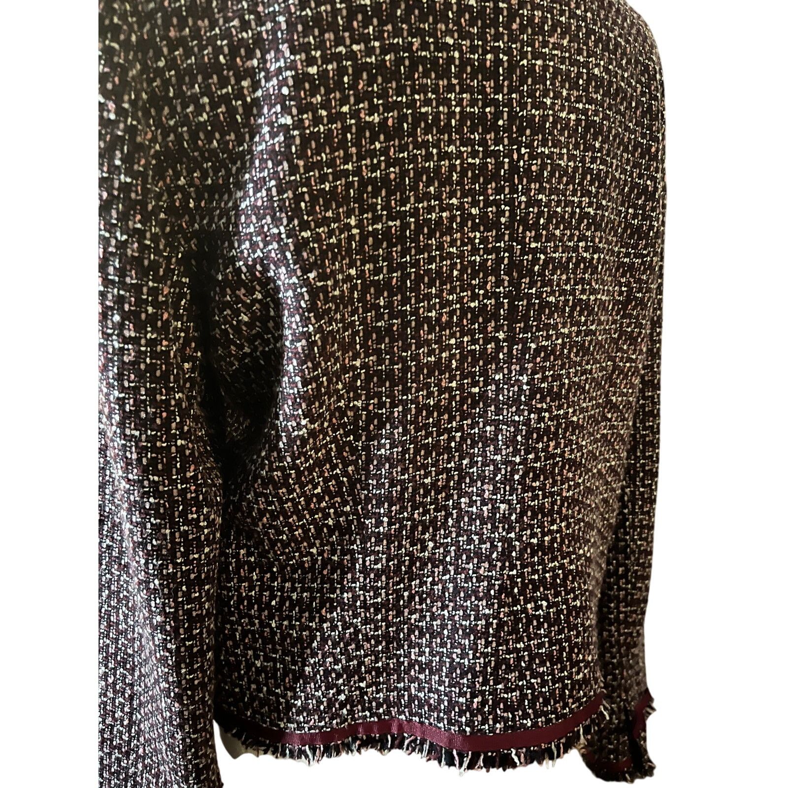 Vintage VINTAGE BLAZER SWEET LILY TWEED Size L / US 10 / IT 46 - 5 Thumbnail