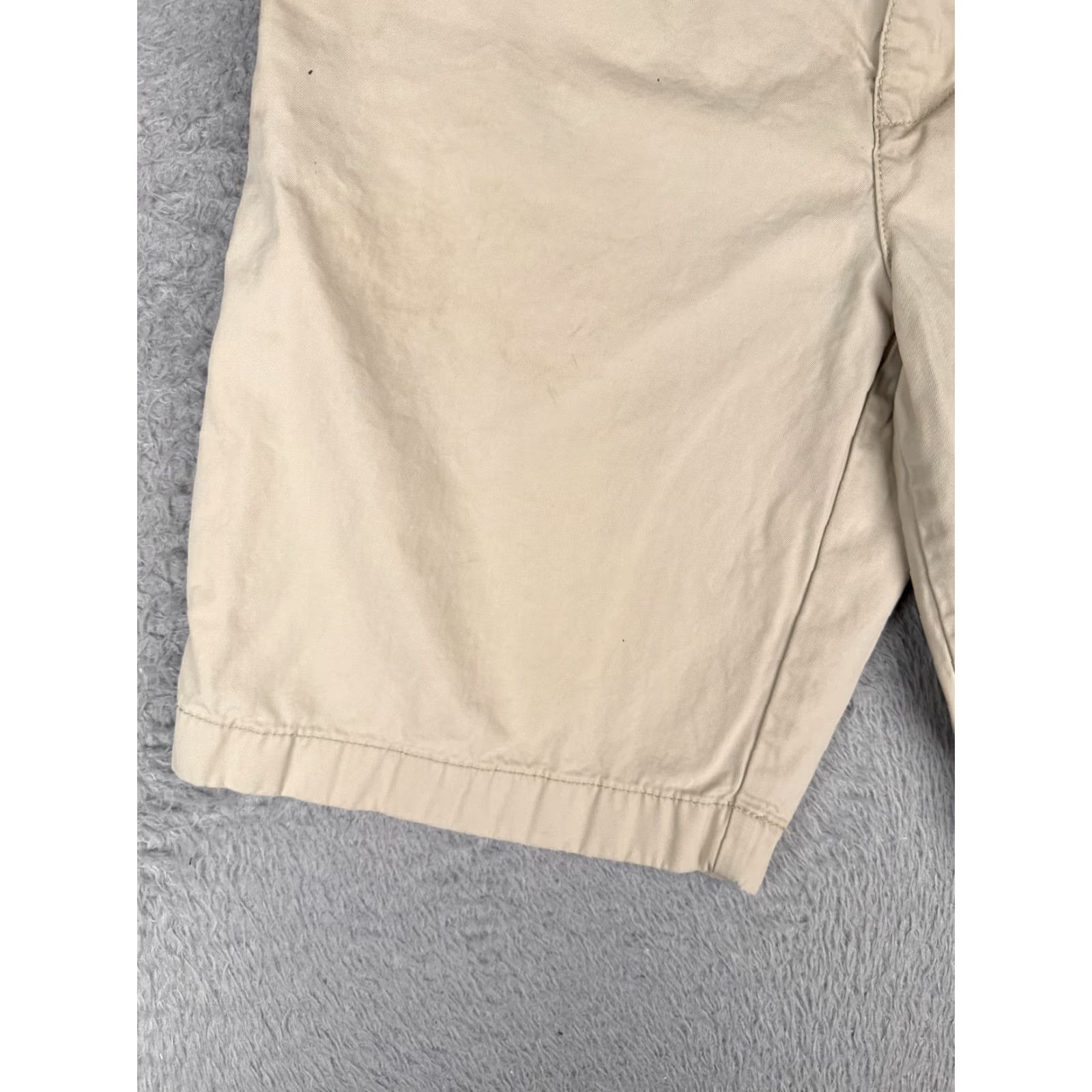 Tommy Hilfiger Tommy Hilfiger Shorts Mens 32 Beige Chino 100% Cotton Twill Golf Zip Fly 34x10 Size US 32 / EU 48 - 3 Thumbnail