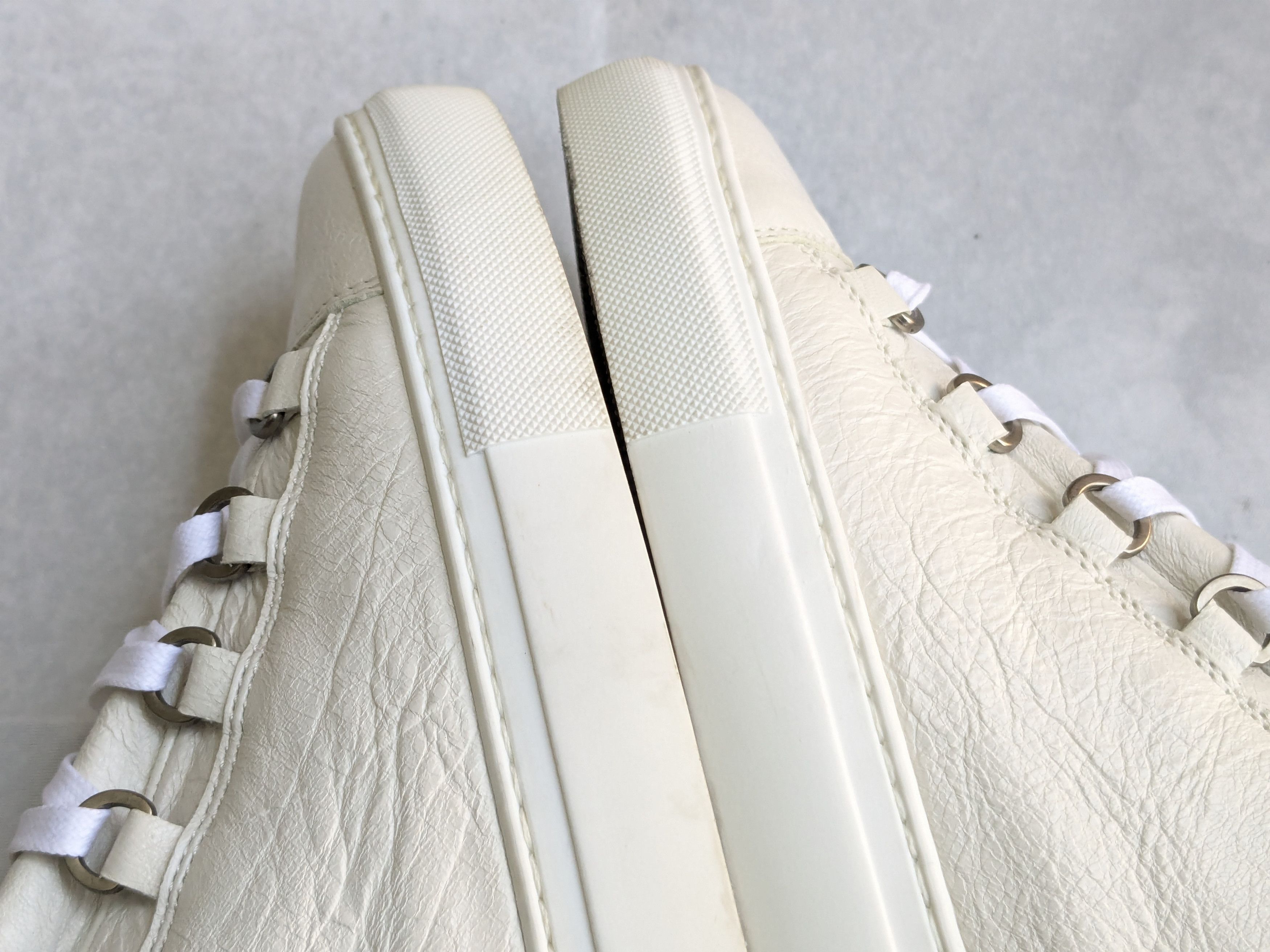Balenciaga Balenciaga Arena White 10 High Tops Leather Size US 10 / EU 43 - 8 Thumbnail