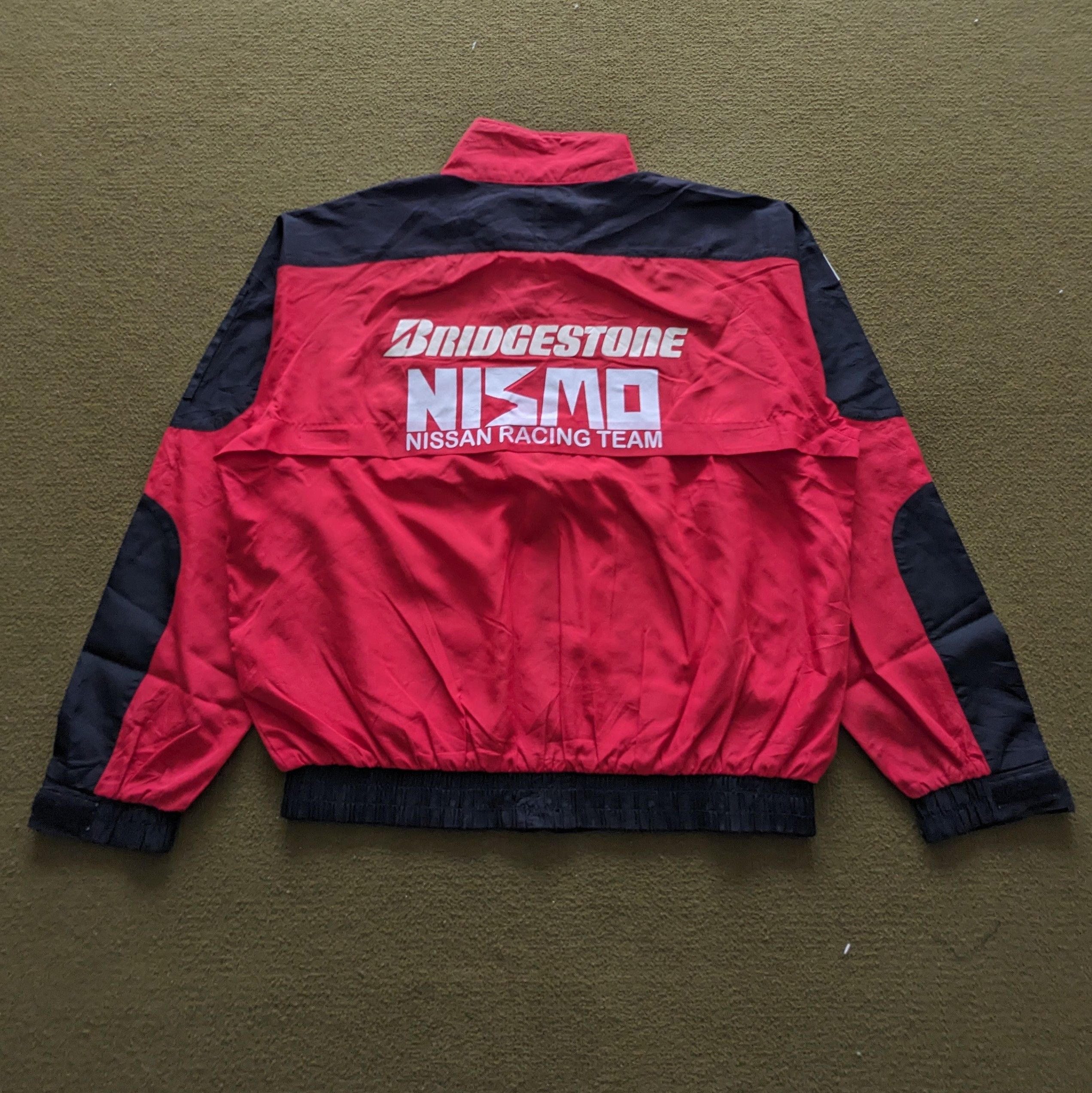 Vintage Vintage BRIDGESTONE NISMO NISSAN Racing Team Custom Jacket Size US L / EU 52-54 / 3 - 1 Thumbnail