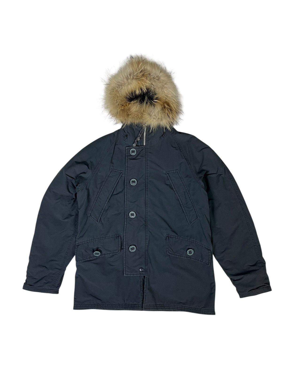 If Six Was Nine × OMNIGOD Omnigod Camo Lining Army N3B Style Fur Hood Bono Jacket Size US L / EU 52-54 / 3 - 1 Thumbnail