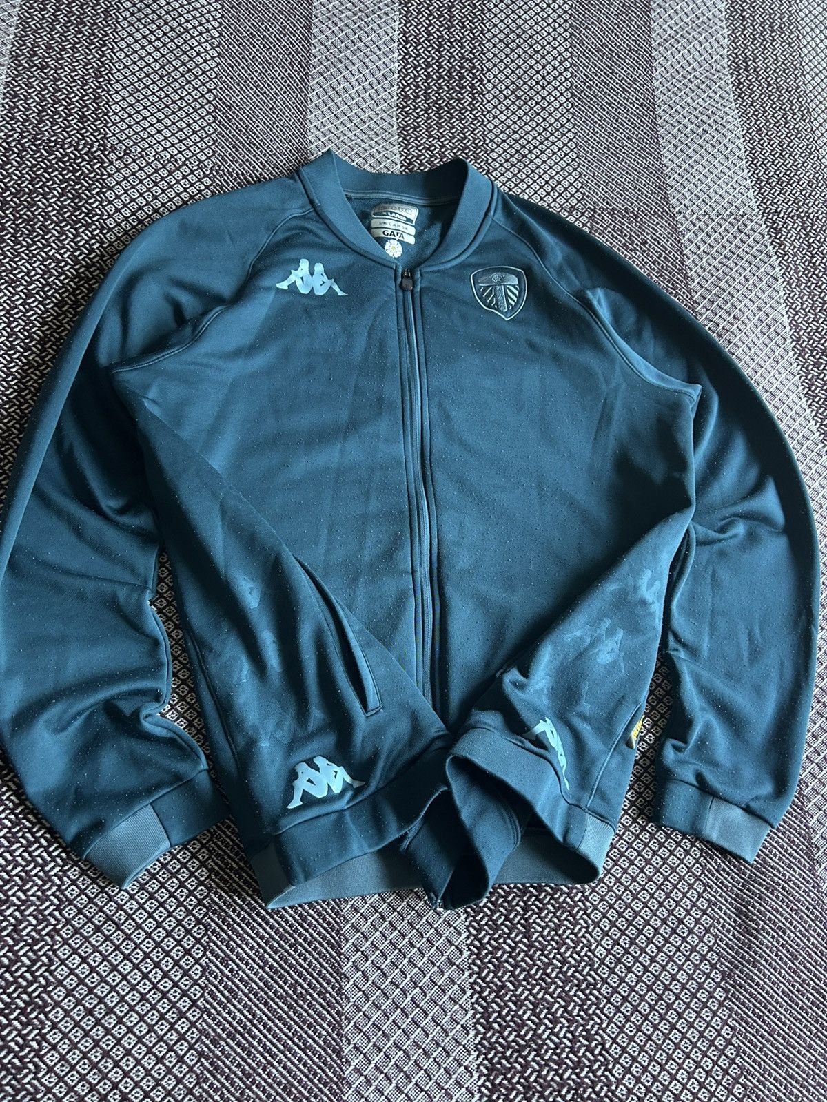 Kappa Kappa x Leeds United Football Zip Up Training Size XL Sports Size US XL / EU 56 / 4 - 5 Thumbnail