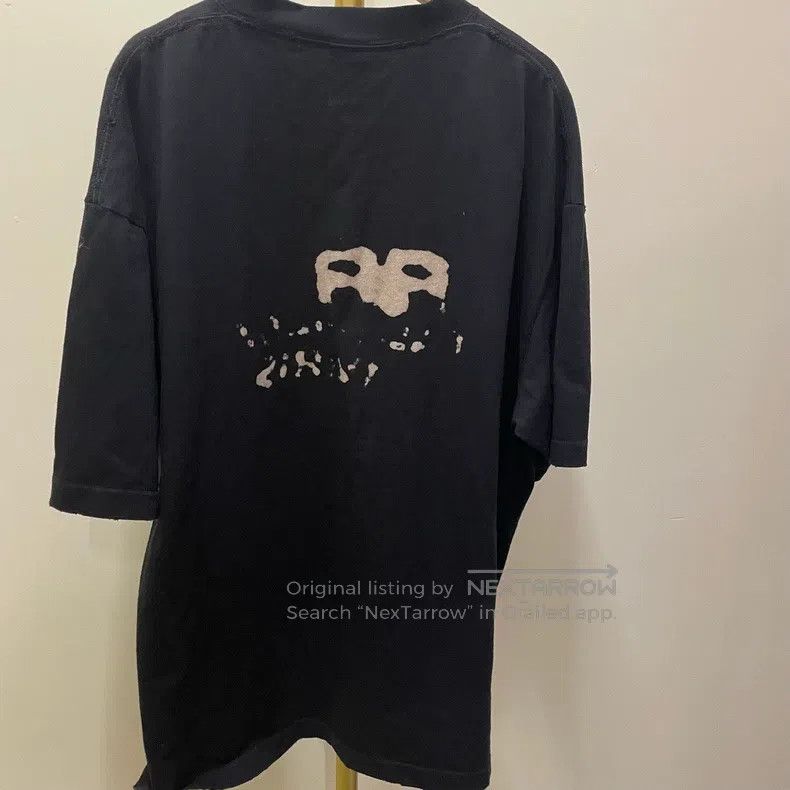 Balenciaga Balenciaga Letter Splatter Short Sleeve M Size Size US M / EU 48-50 / 2 - 2 Thumbnail
