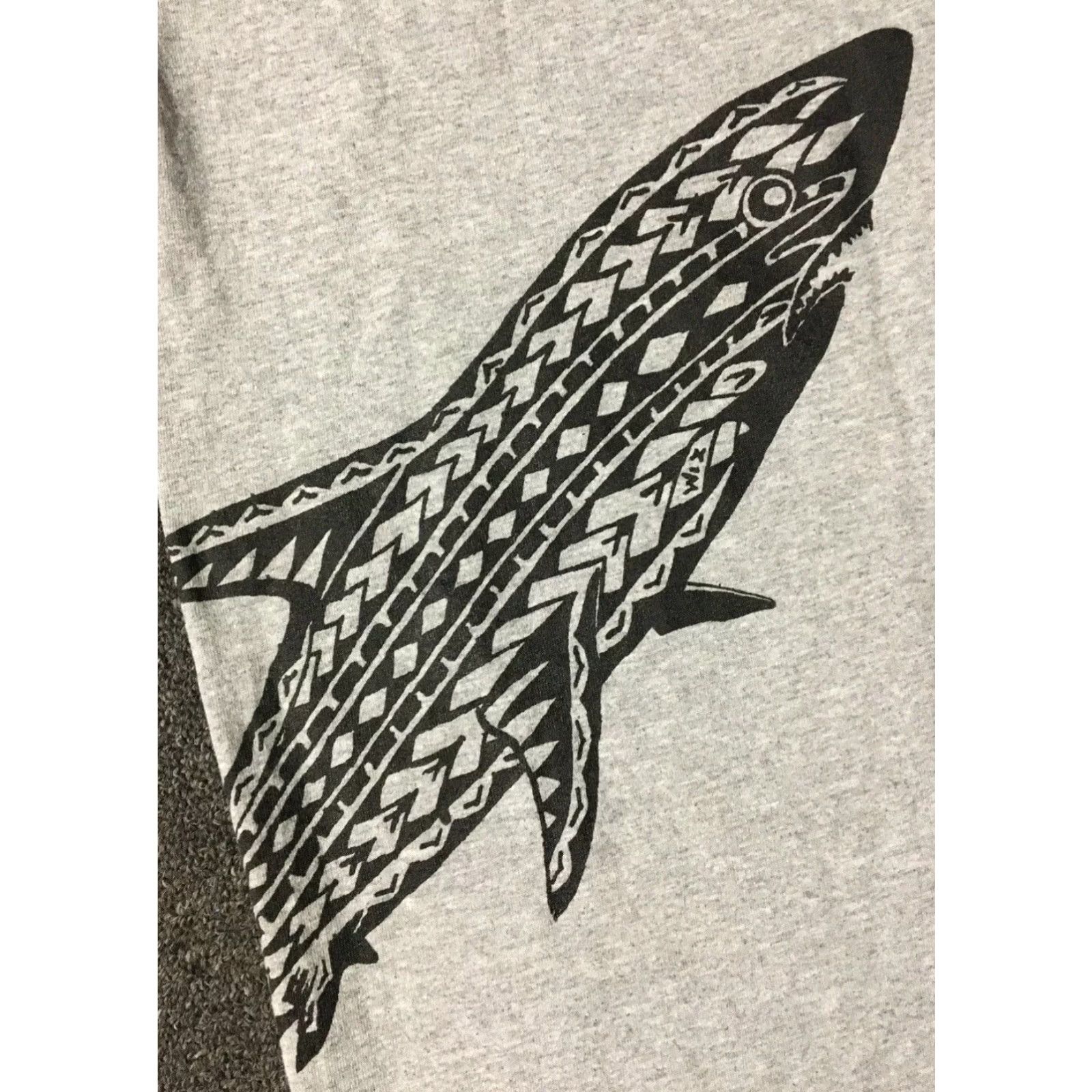 Vintage VINTAGE Turtle & Shark All Over Print Shirt M Gray / Gray M NS Size US M / EU 48-50 / 2 - 3 Thumbnail