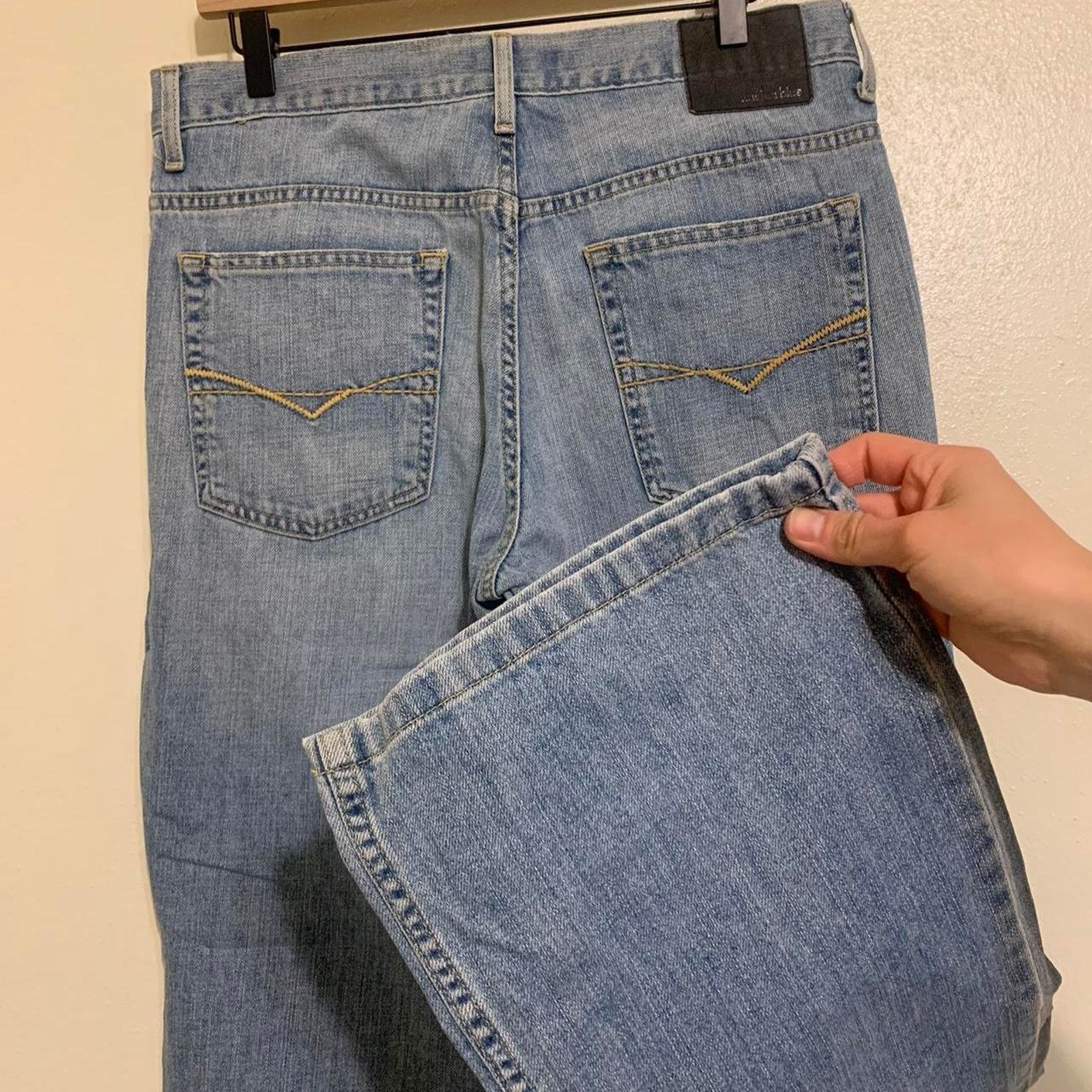 Anchor Blue Vintage Anchor Blue Bootcut Jeans Size US 33 - 2 Thumbnail
