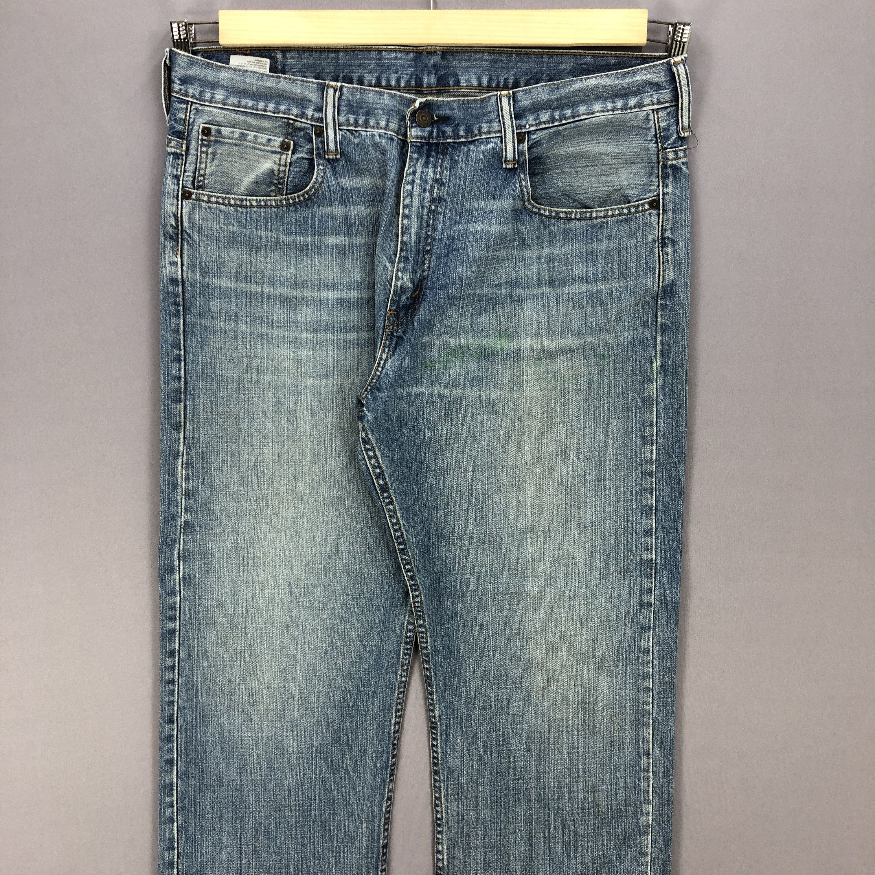 Levi's Vintage Lev's Faded Blue Jeans Levi's Light Wash Denim Size US 38 / EU 54 - 3 Thumbnail