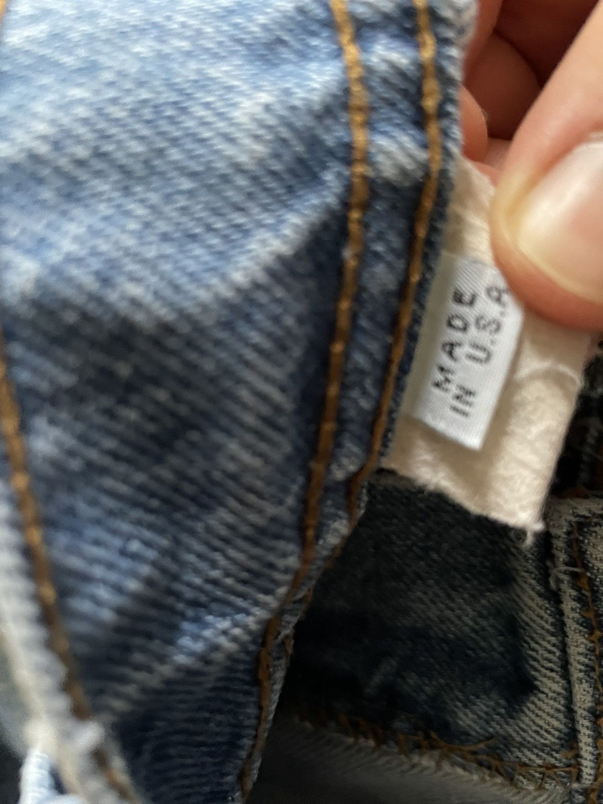 Levi's × Vintage Light Blue Vintage Pilot Jeans Size US 40 / EU 56 - 7 Thumbnail