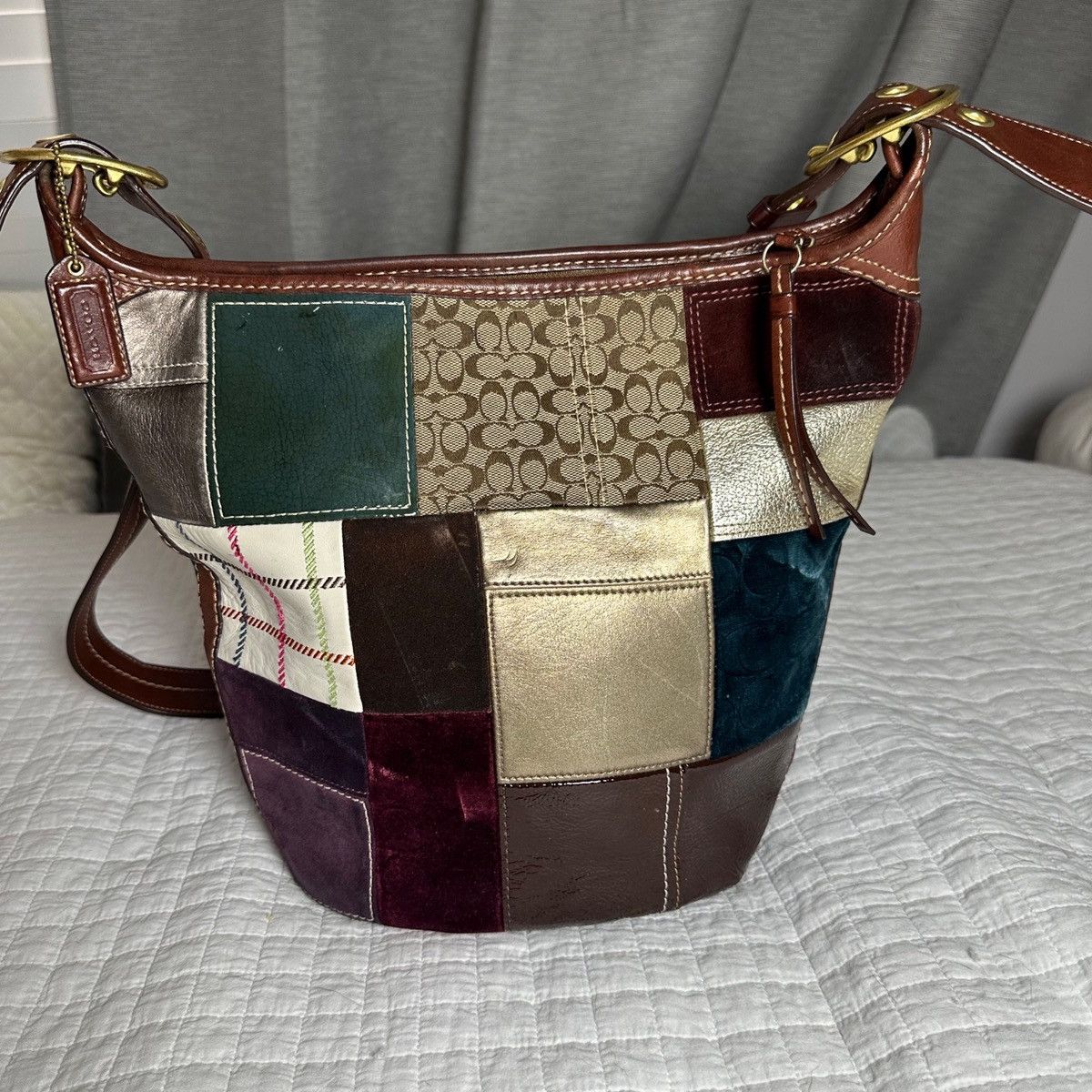 Coach Coach vintage patchwork crossbody bag Size ONE SIZE - 2 Thumbnail