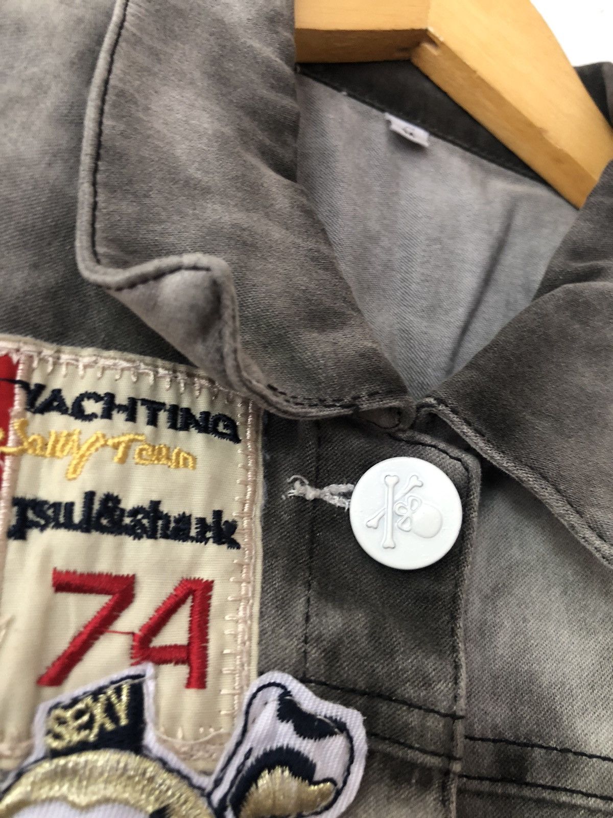 Beauty Beast × Hysteric Glamour × Japanese Brand JAPANESE JOCELYN VEST PUNK SKULL DISTRESSED Size US M / EU 48-50 / 2 - 6 Thumbnail