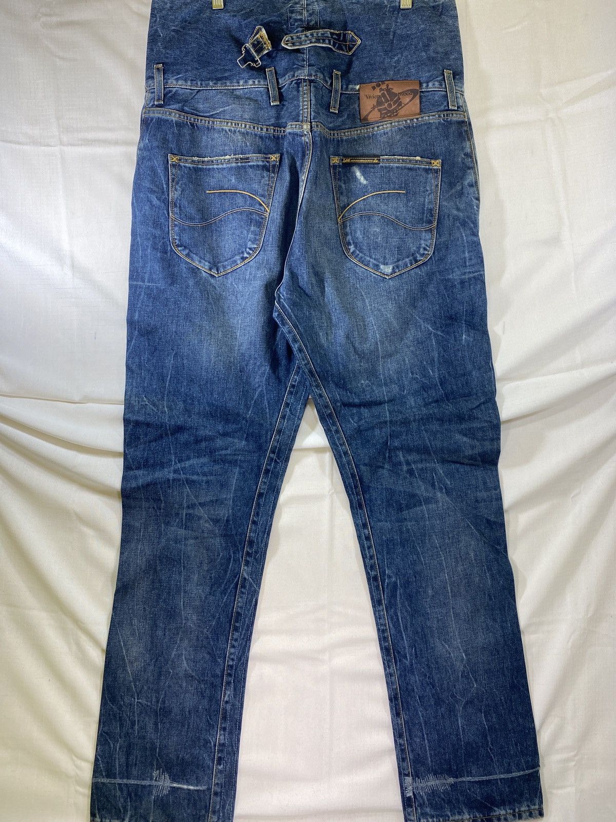 Lee × Vivienne Westwood high waist denim anglomania Size US 36 / EU 52 - 3 Thumbnail